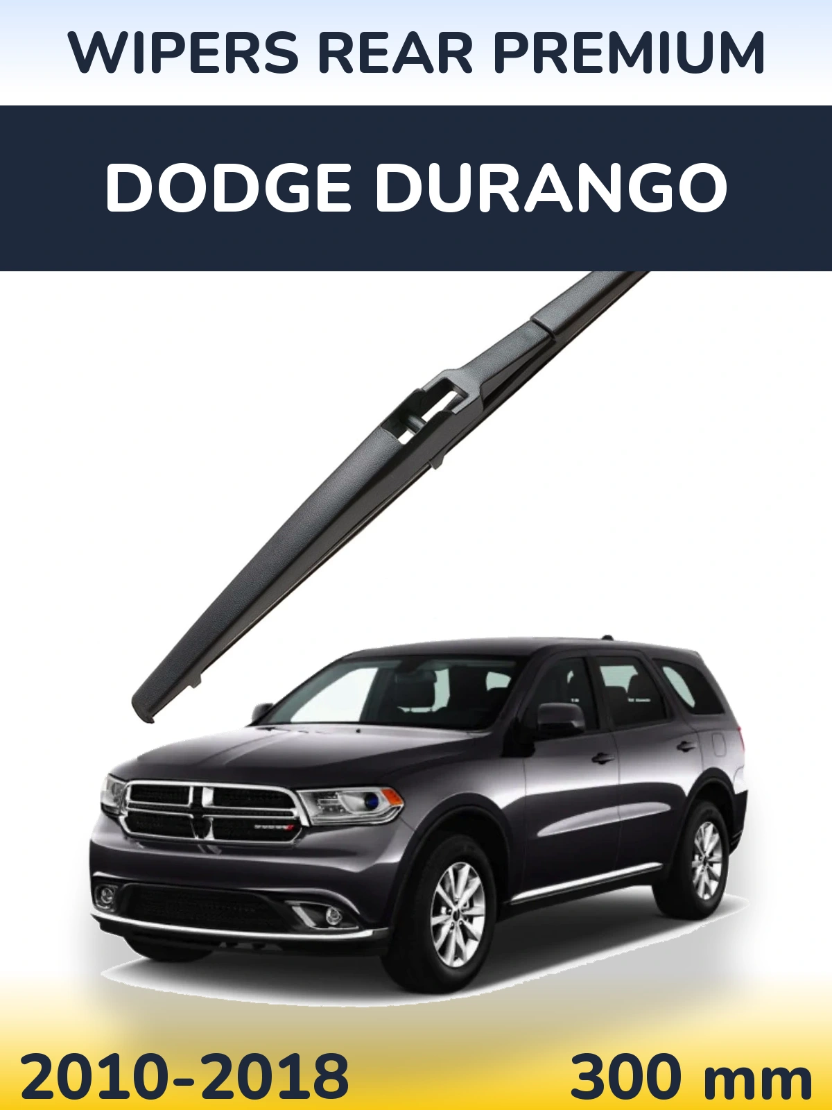 Tylna wycieraczka WIPERS REAR PREMIUM 300 mm do Dodge Durango 2010-2018