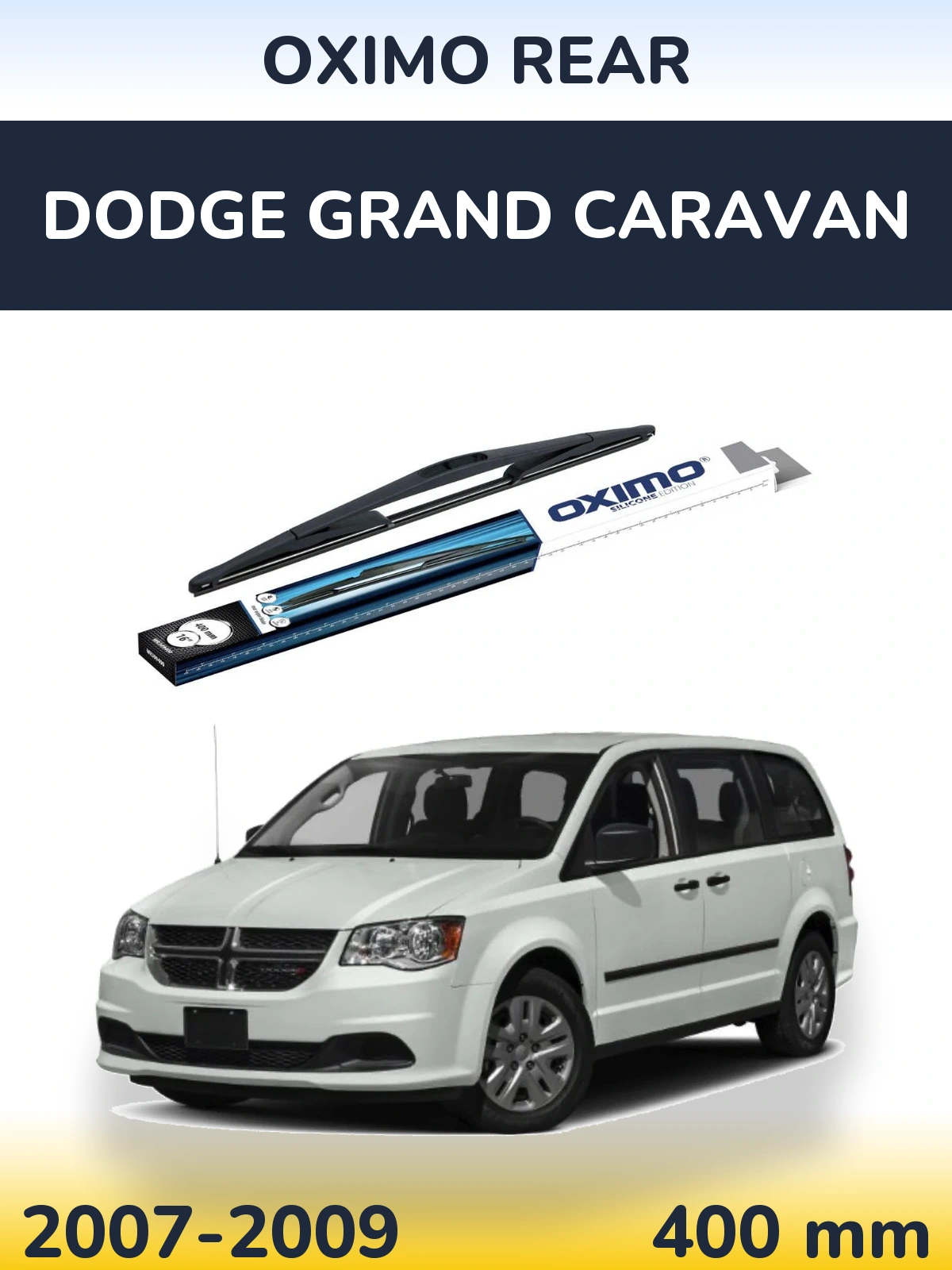 Tylna wycieraczka Oximo Rear 400 mm do Dodge Grand Caravan 2007-2009