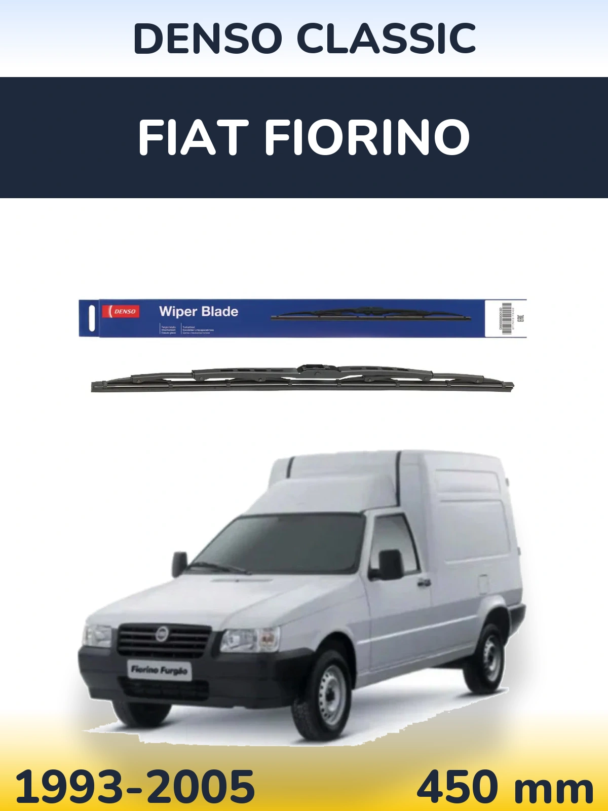 Przednia wycieraczka Denso Classic 450 mm do Fiat Fiorino 1993-2005