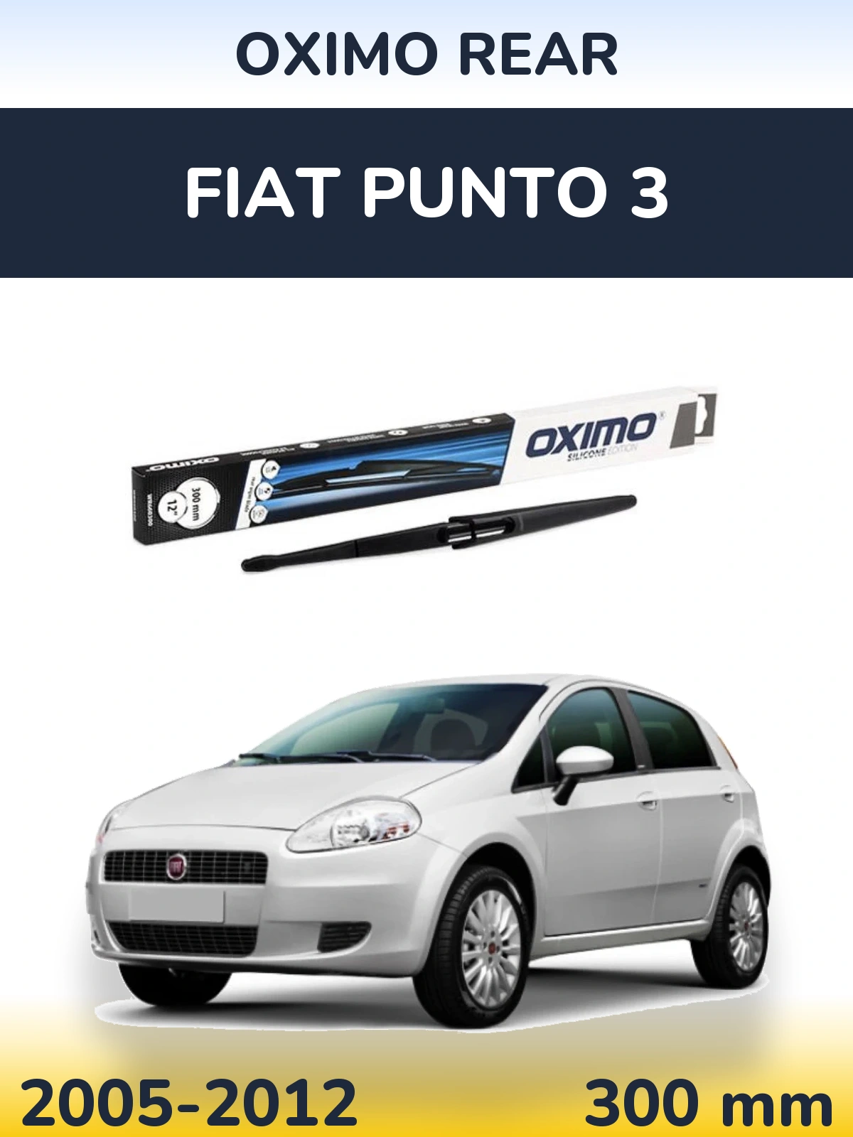 Tylna wycieraczka Oximo Rear 300 mm do Fiat Punto 3 2005-2012