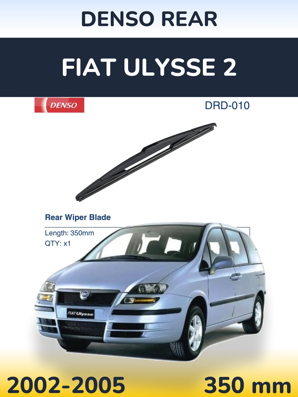 Tylna wycieraczka Denso Rear 350 mm do Fiat Ulysse 2 2002-2005