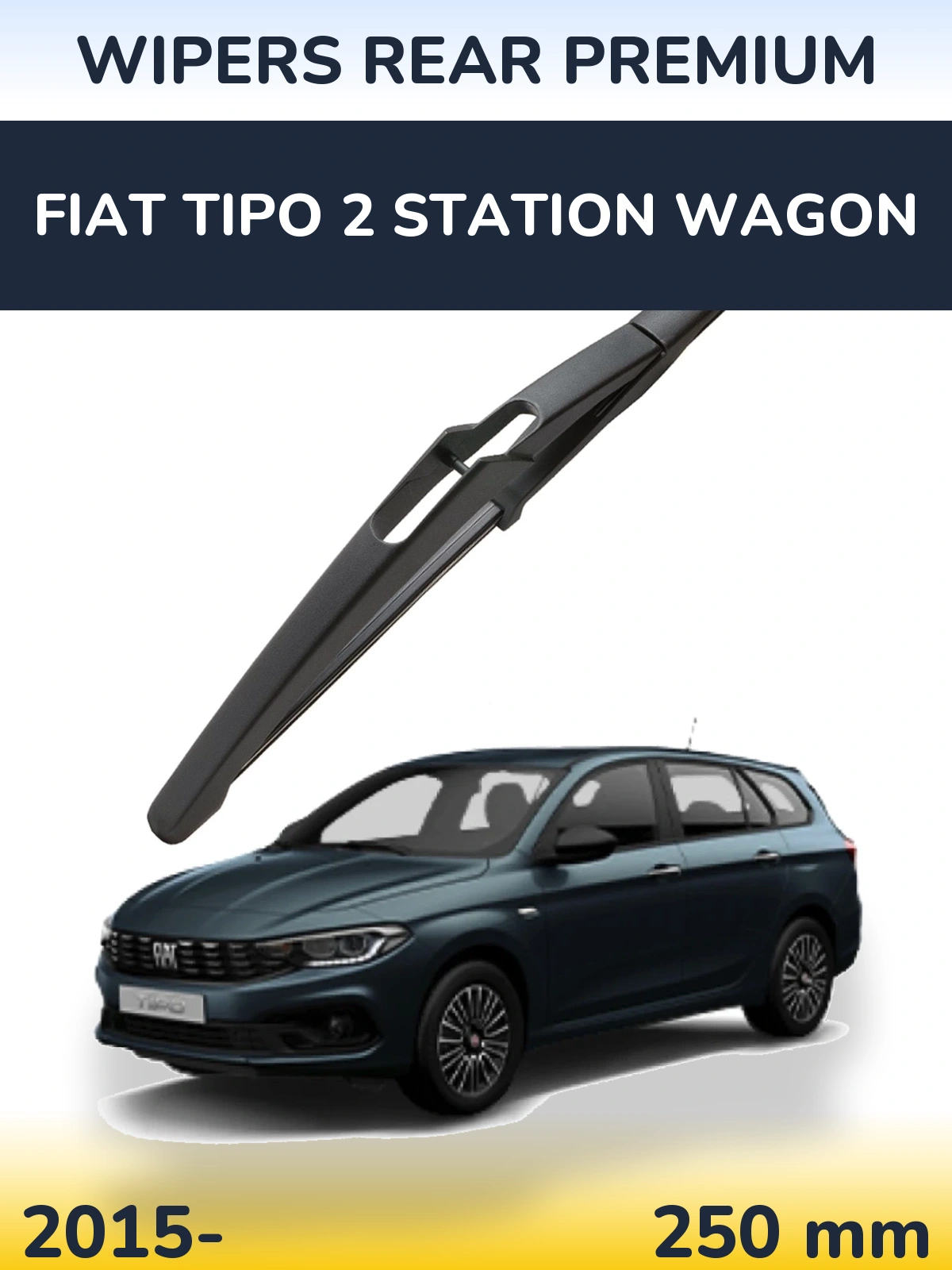 Tylna wycieraczka WIPERS REAR PREMIUM 250 mm do Fiat Tipo 2 Station Wagon 2015-2026