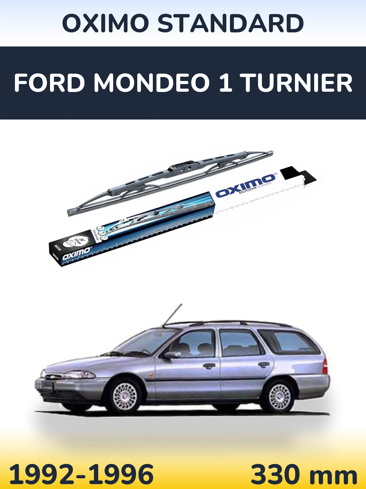 Tylna wycieraczka Oximo Standard 325 mm do Ford Mondeo 1 Turnier 1992-1996