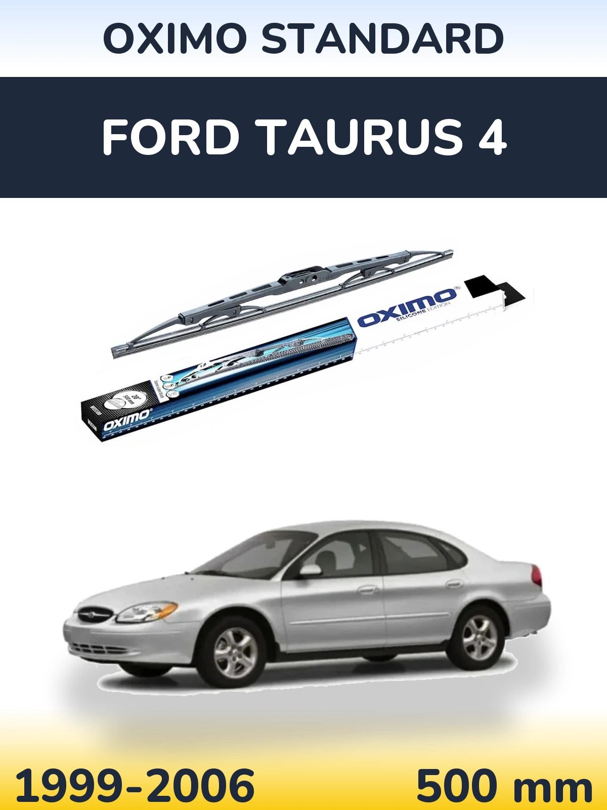 Tylna wycieraczka Oximo Standard 500 mm do Ford Taurus 4 1999-2006