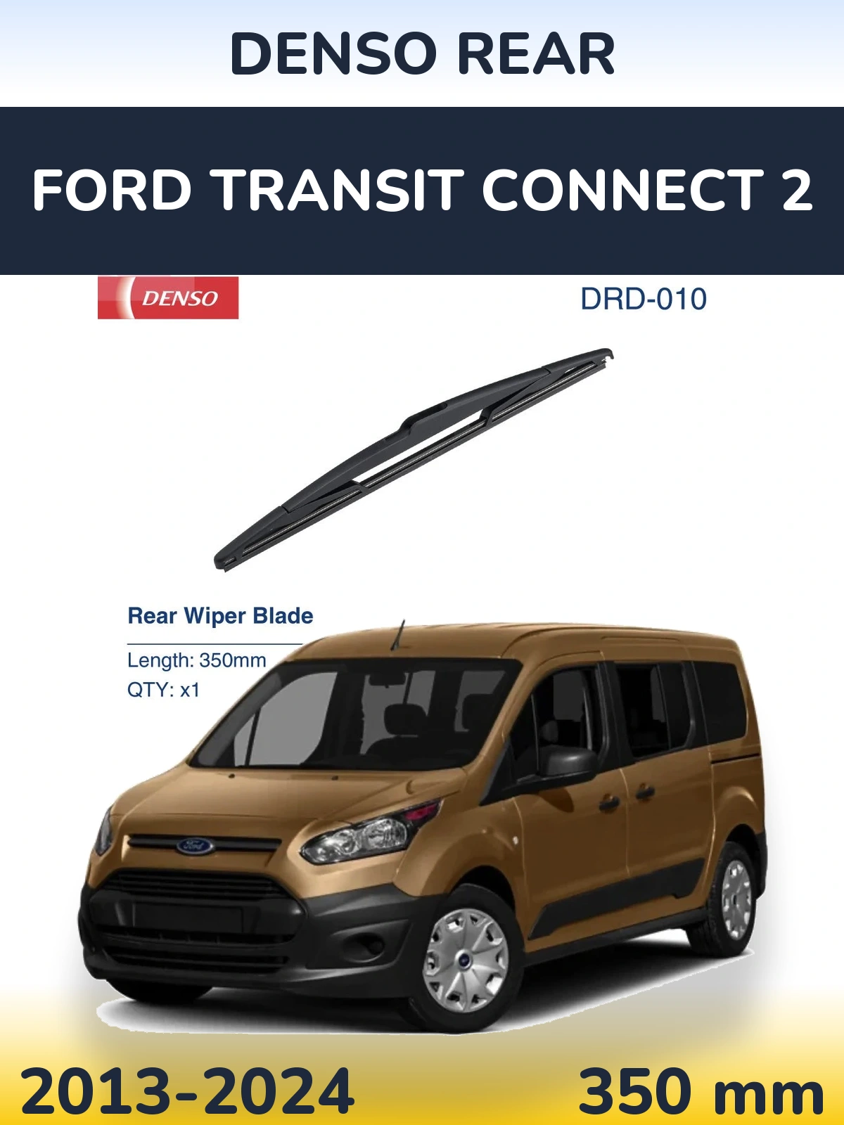 Tylna wycieraczka Denso Rear 350 mm do Ford Transit Connect 2 2013-2024
