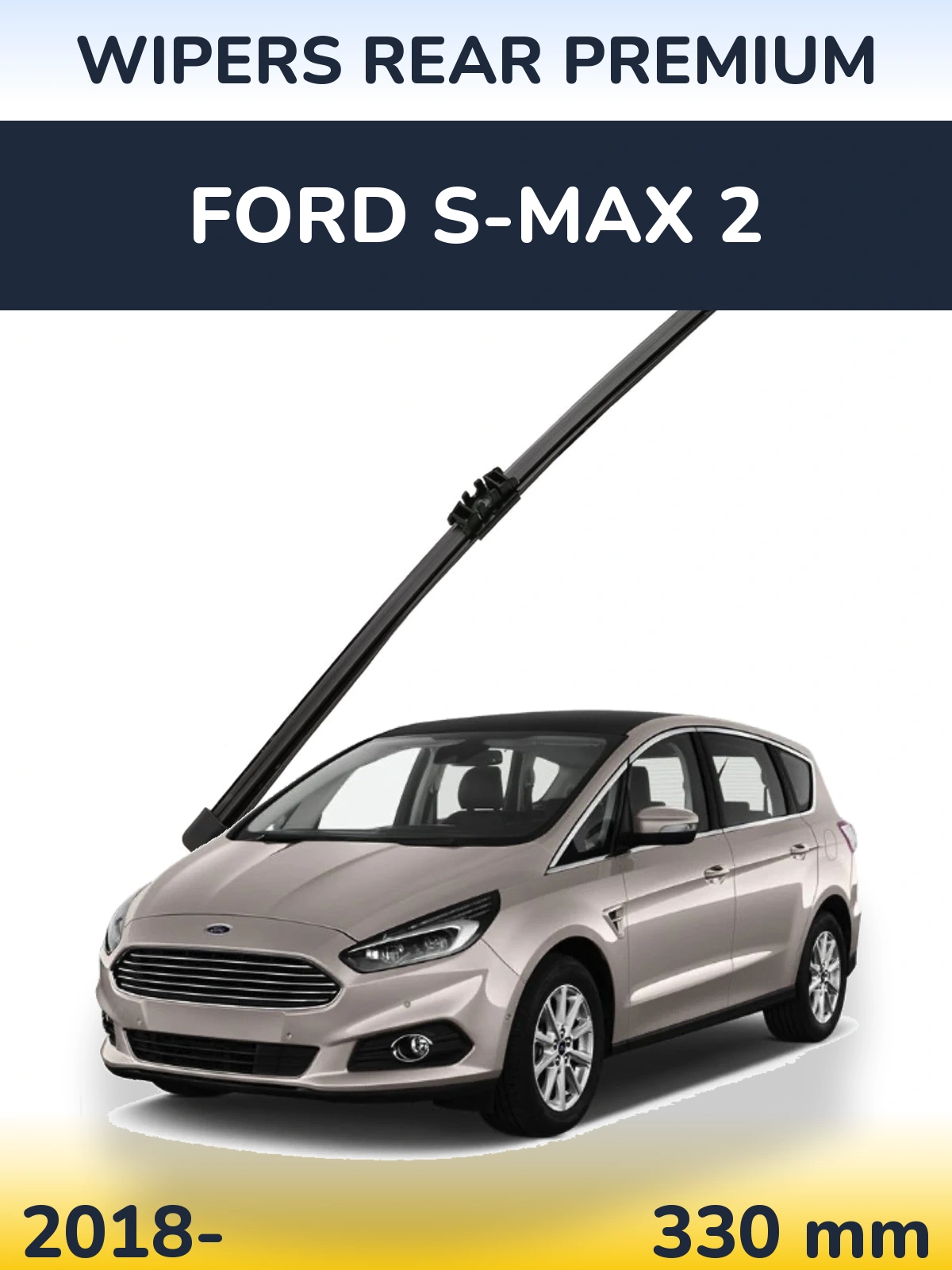 Tylna wycieraczka WIPERS REAR PREMIUM 330 mm do Ford S-MAX 2 2018-2026