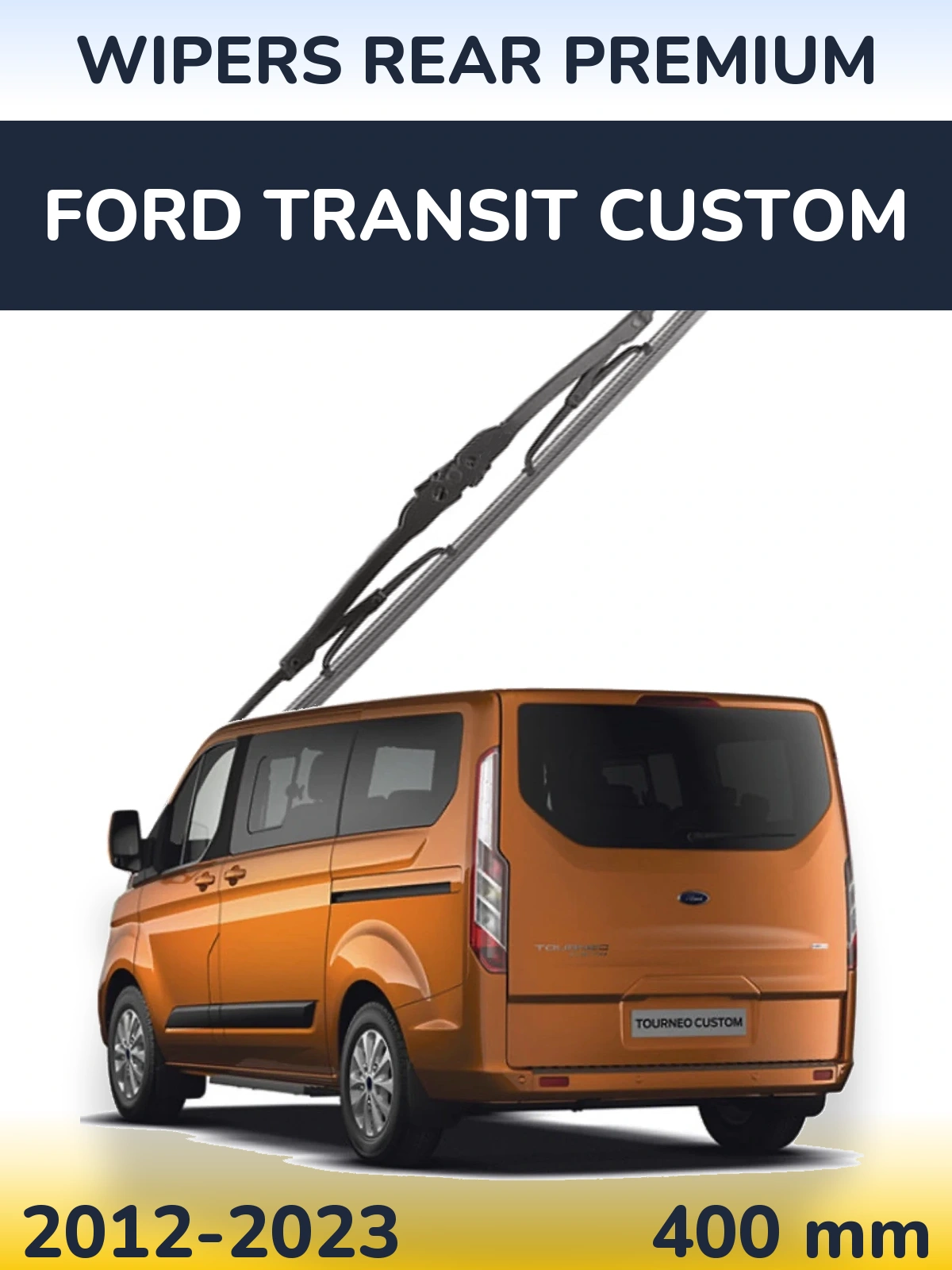 Tylna wycieraczka WIPERS REAR PREMIUM 400 mm do Ford Transit Custom 2012-2023