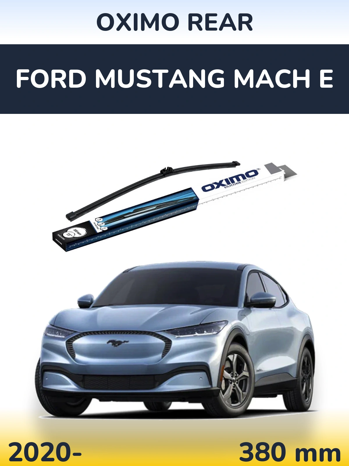 Tylna wycieraczka Oximo Rear 380 mm do Ford Mustang Mach E 2020-2026