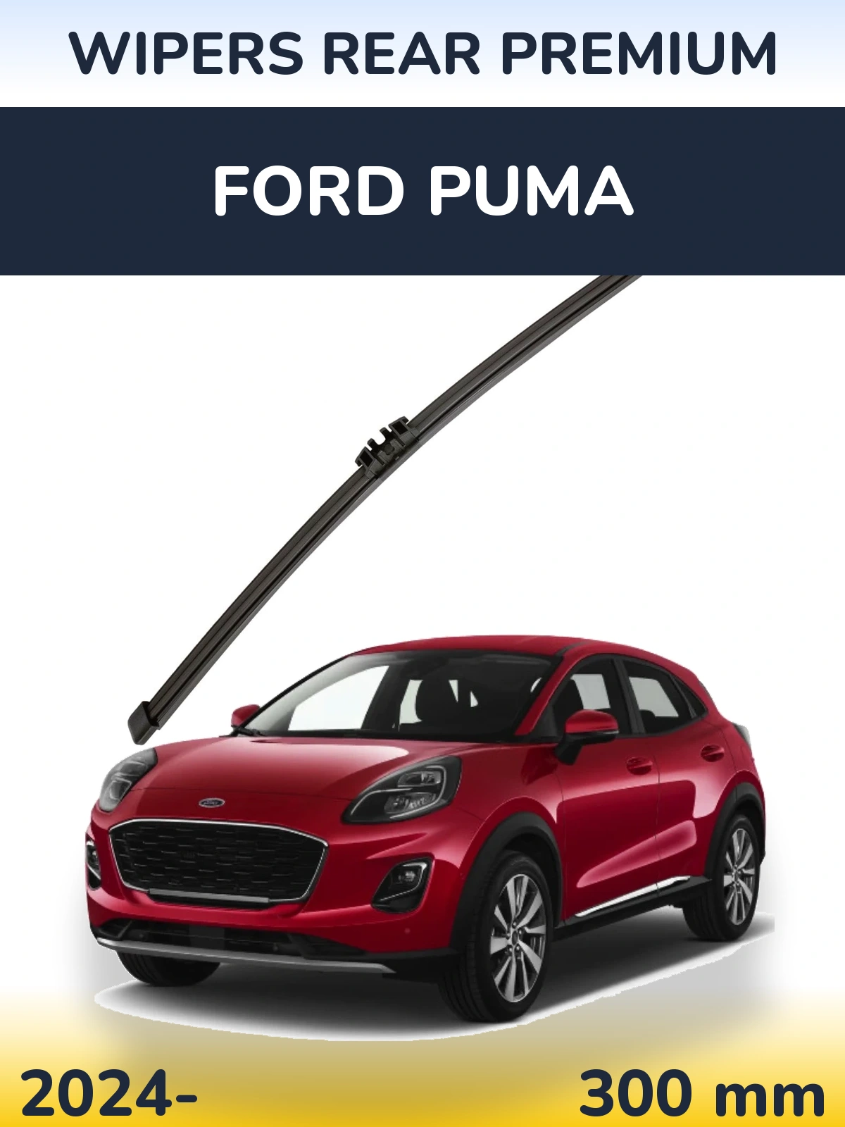 Tylna wycieraczka WIPERS REAR PREMIUM 300 mm do Ford Puma 2024-2026