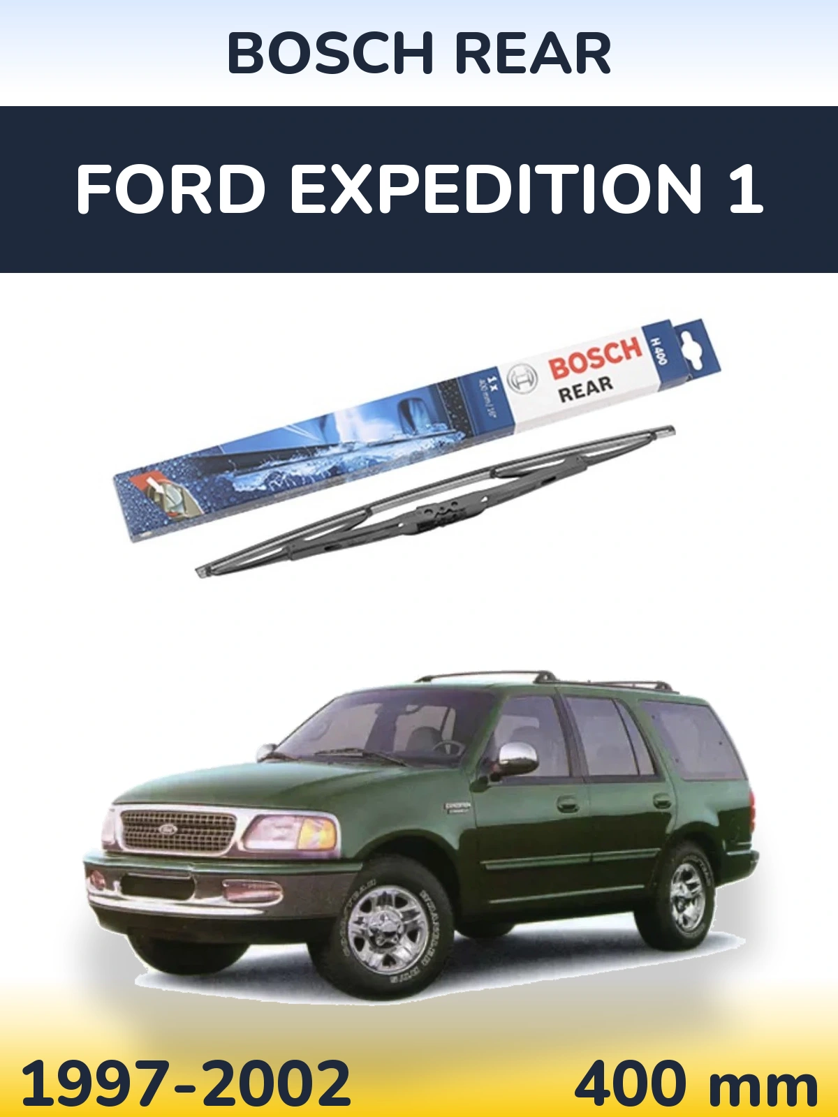 Tylna wycieraczka BOSCH Rear 400 mm do Ford Expedition 1 1997-2002