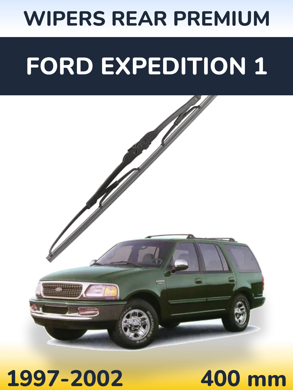 Задний дворник WIPERS REAR PREMIUM 400 мм для Ford Expedition 1 1997-2002