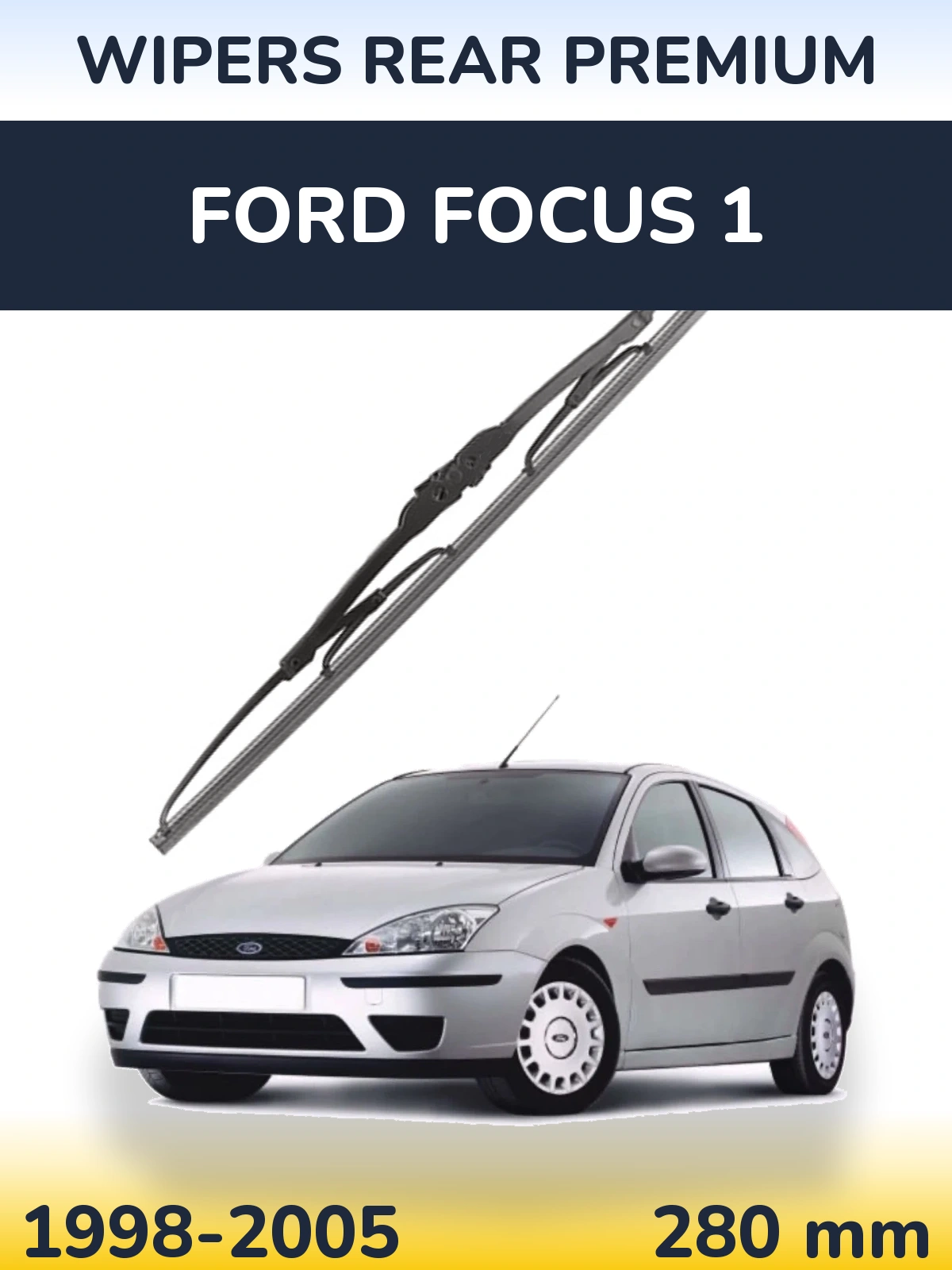 Tylna wycieraczka WIPERS REAR PREMIUM 280 mm do Ford Focus 1 1998-2005