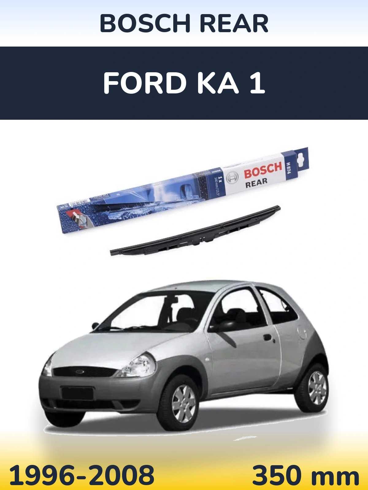 Tylna wycieraczka BOSCH Rear 340 mm do Ford Ka 1 1996-2008