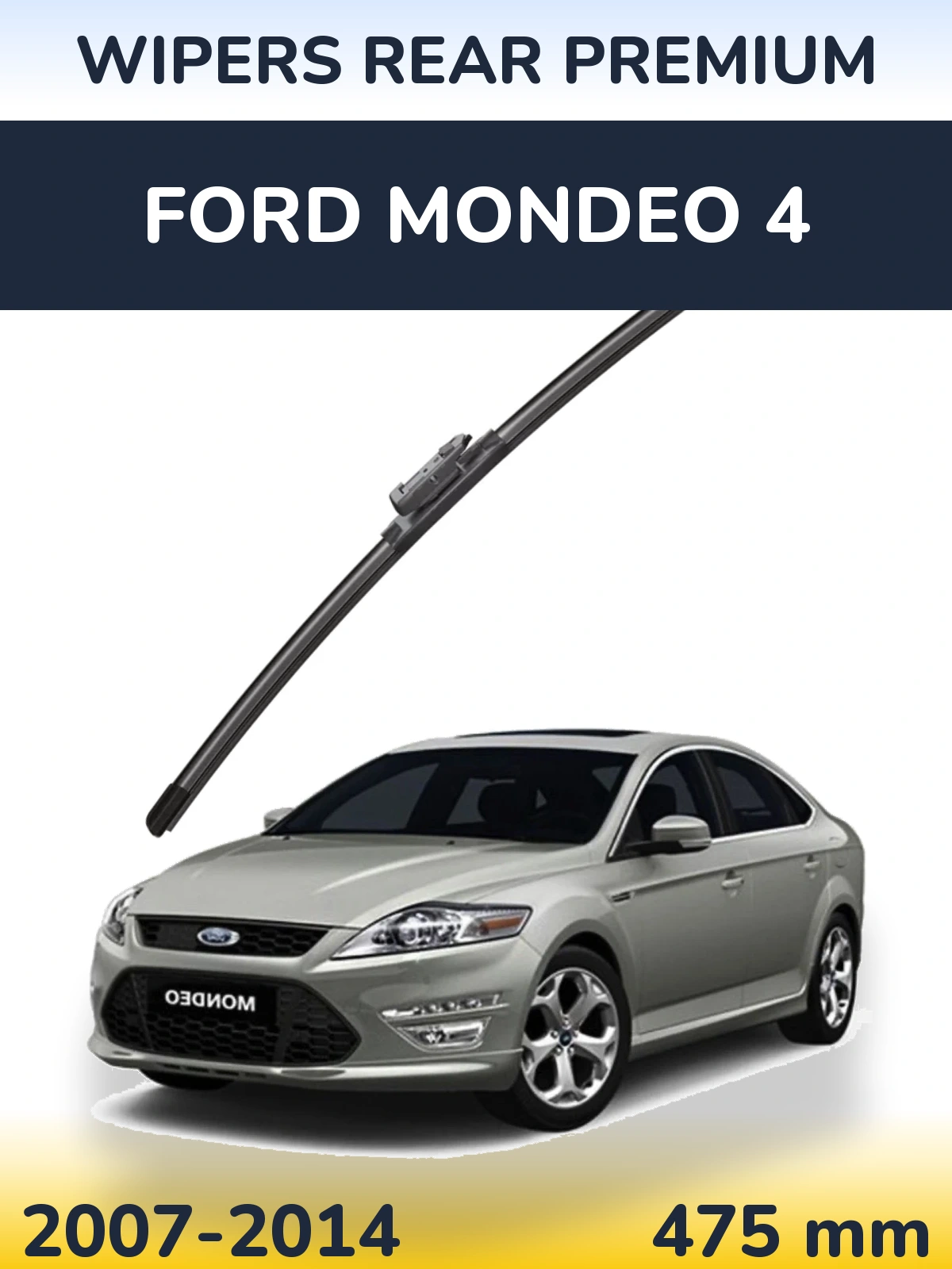 Tylna wycieraczka WIPERS REAR PREMIUM 500 mm do Ford Mondeo 4 2007-2014