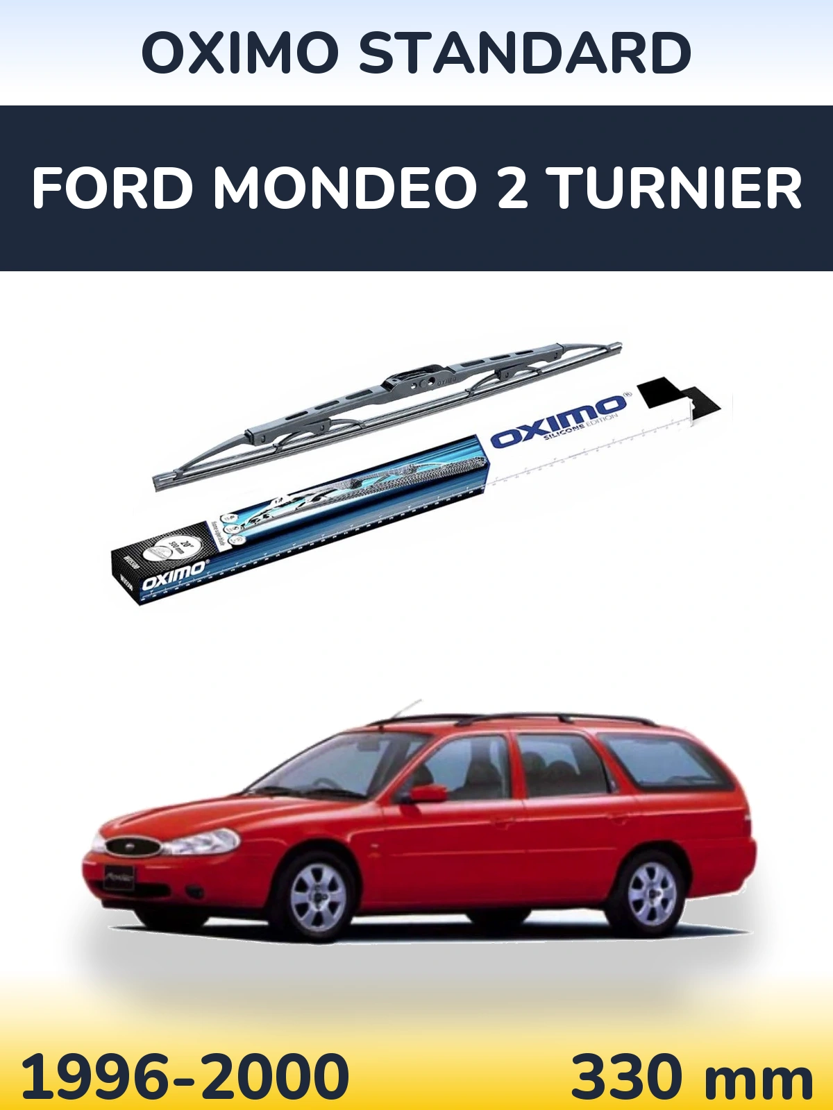 Tylna wycieraczka Oximo Standard 325 mm do Ford Mondeo 2 Turnier 1996-2000