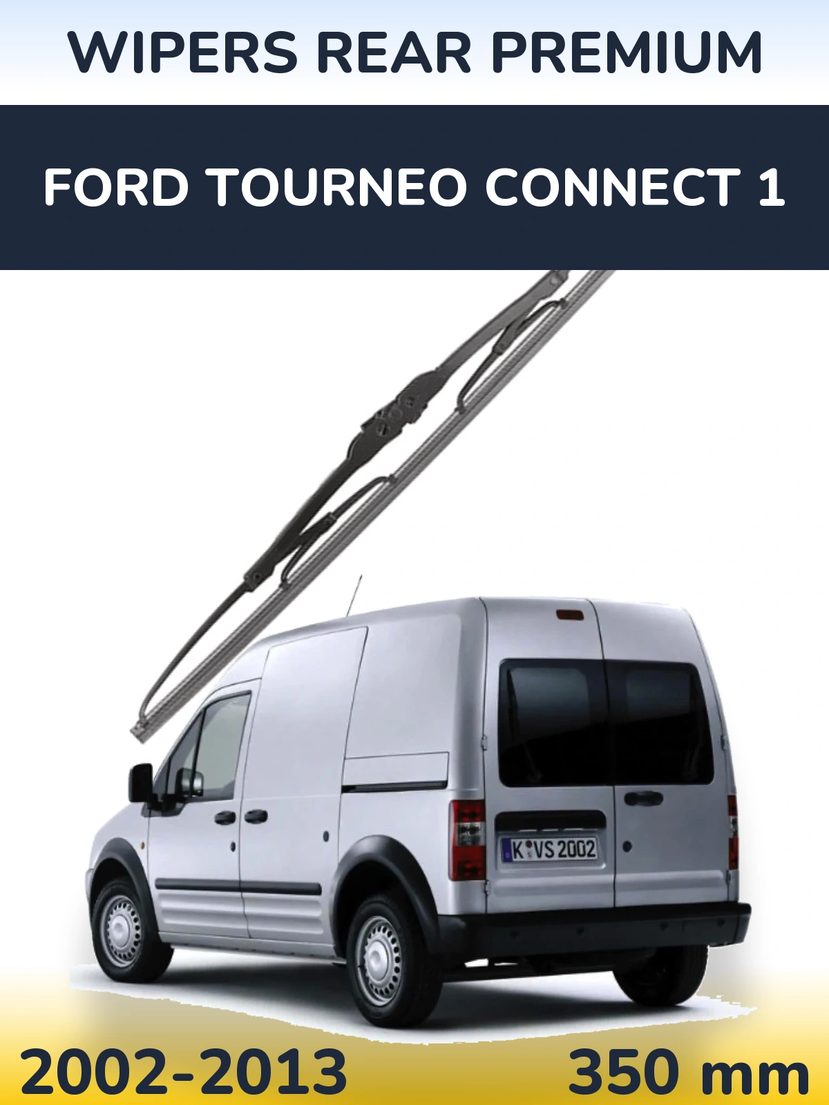 Tylna wycieraczka WIPERS REAR PREMIUM 350 mm do Ford Tourneo Connect 1 2002-2013