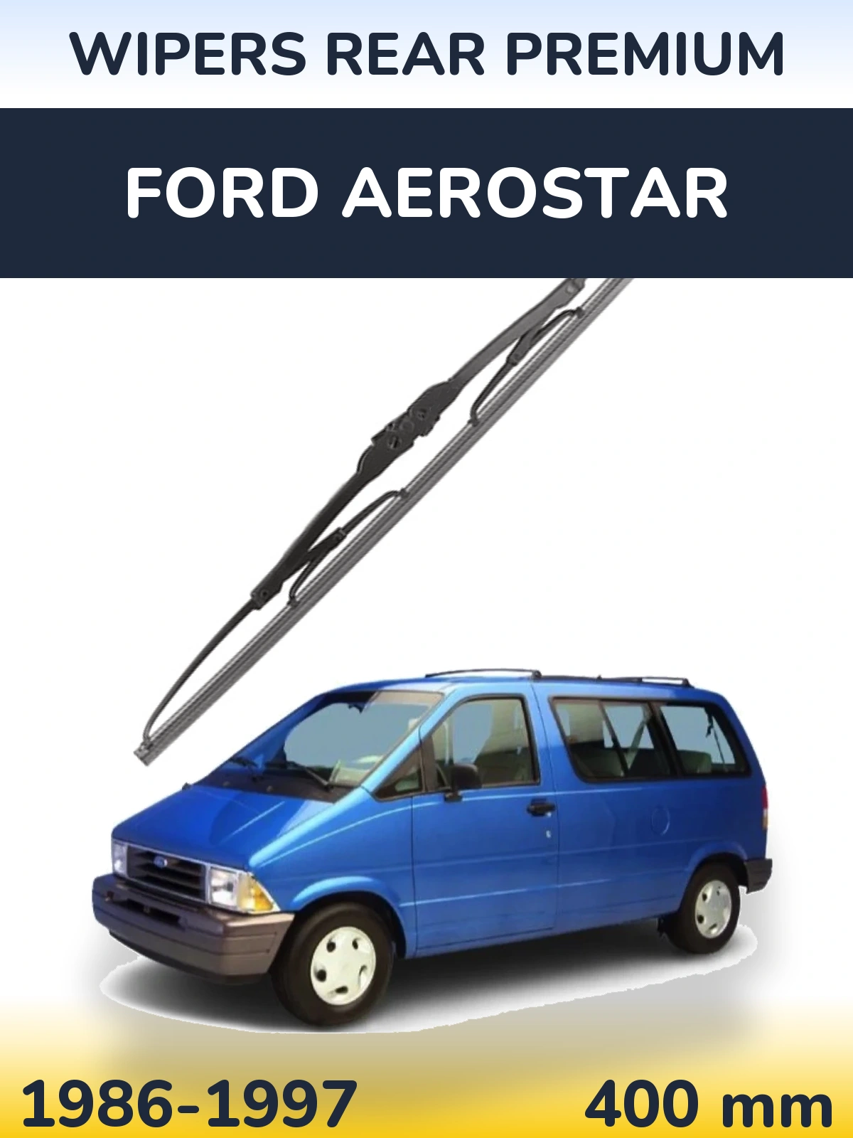 Tylna wycieraczka WIPERS REAR PREMIUM 400 mm do Ford Aerostar 1986-1997