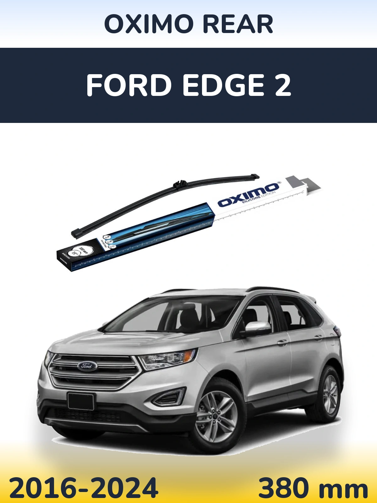 Tylna wycieraczka Oximo Rear 380 mm do Ford Edge 2 2016-2024