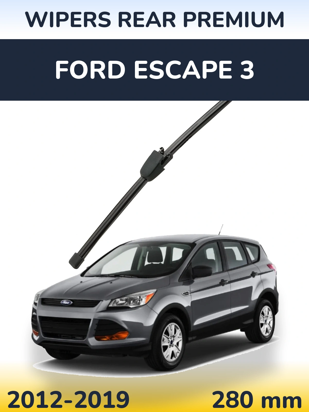 Tylna wycieraczka WIPERS REAR PREMIUM 280 mm do Ford Escape 3 2012-2019