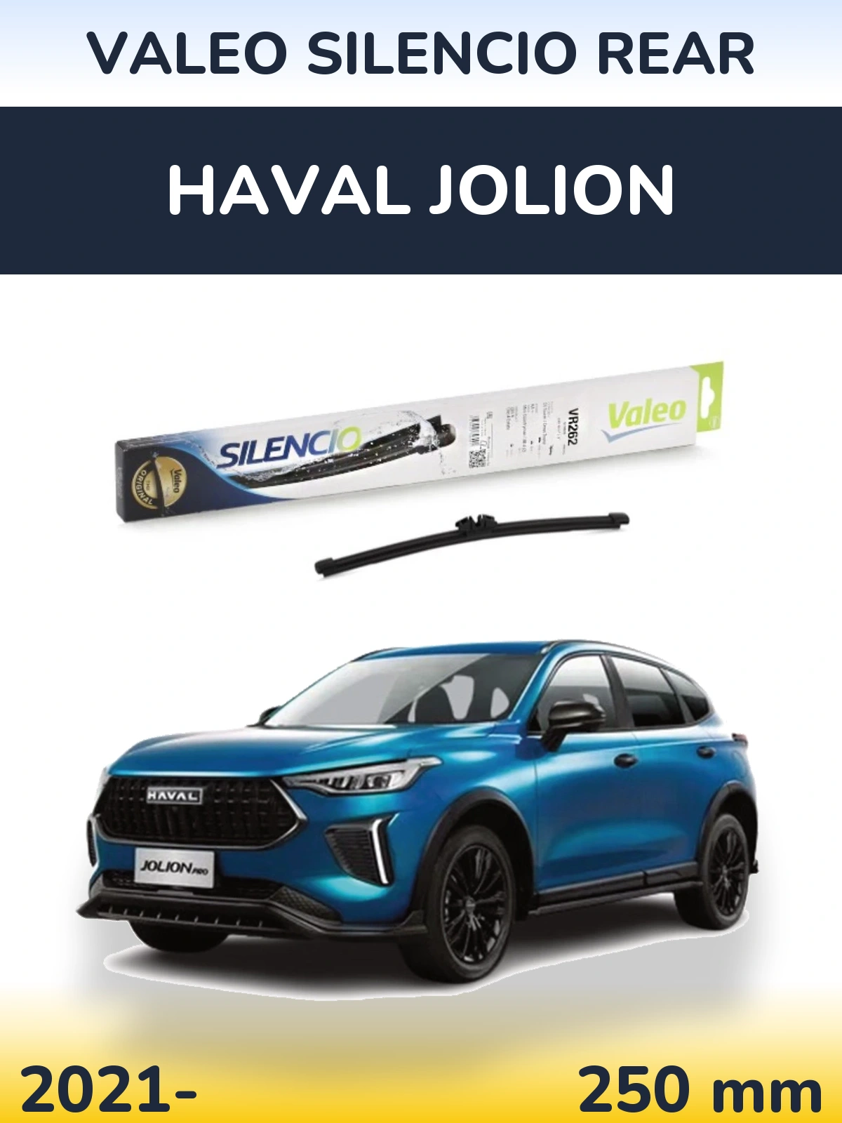 Tylna wycieraczka Valeo Silencio Rear 240 mm do Haval Jolion 2021-2026