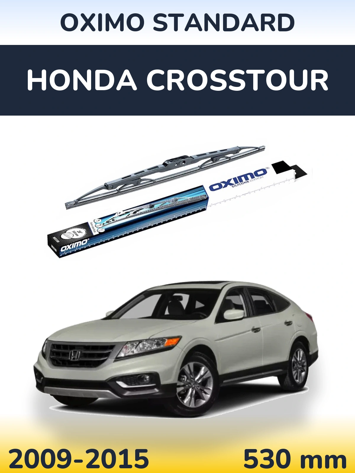 Tylna wycieraczka Oximo Standard 525 mm do Honda Crosstour 2009-2015