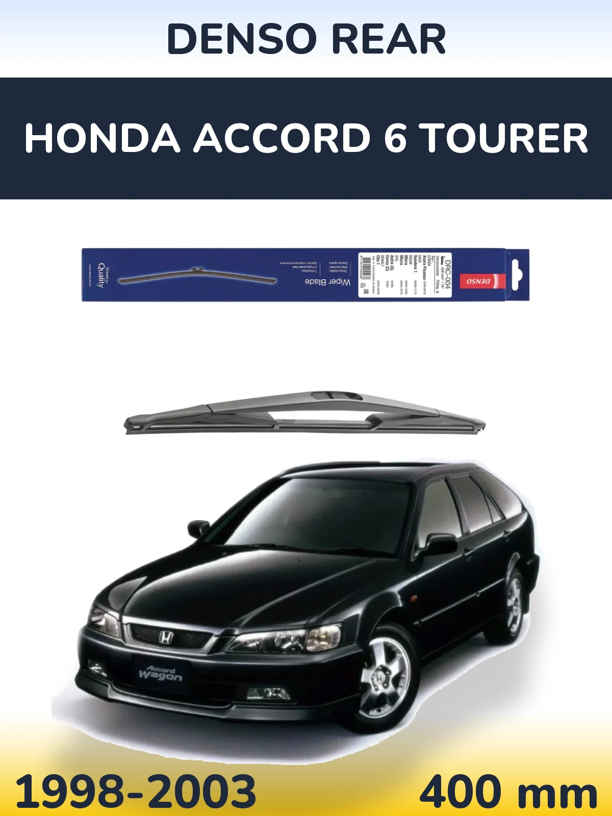 Tylna wycieraczka Denso Rear 400 mm do Honda Accord 6 Tourer 1998-2003