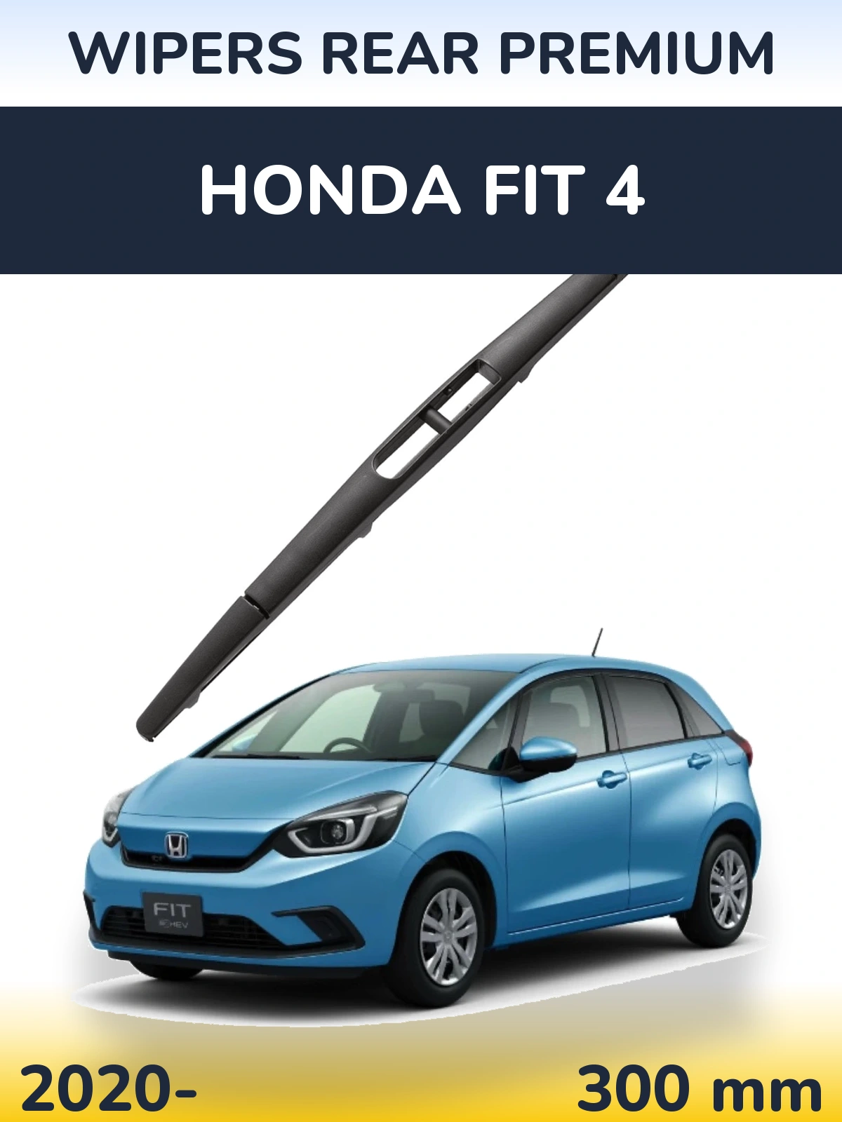 Tylna wycieraczka WIPERS REAR PREMIUM 300 mm do Honda Fit 4 2020-2026