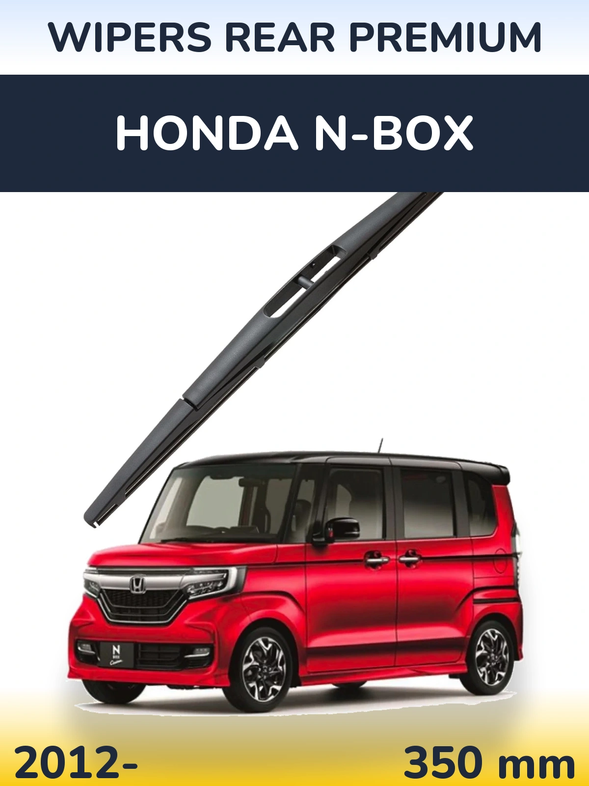 Tylna wycieraczka WIPERS REAR PREMIUM 350 mm do Honda N-box 2012-2026