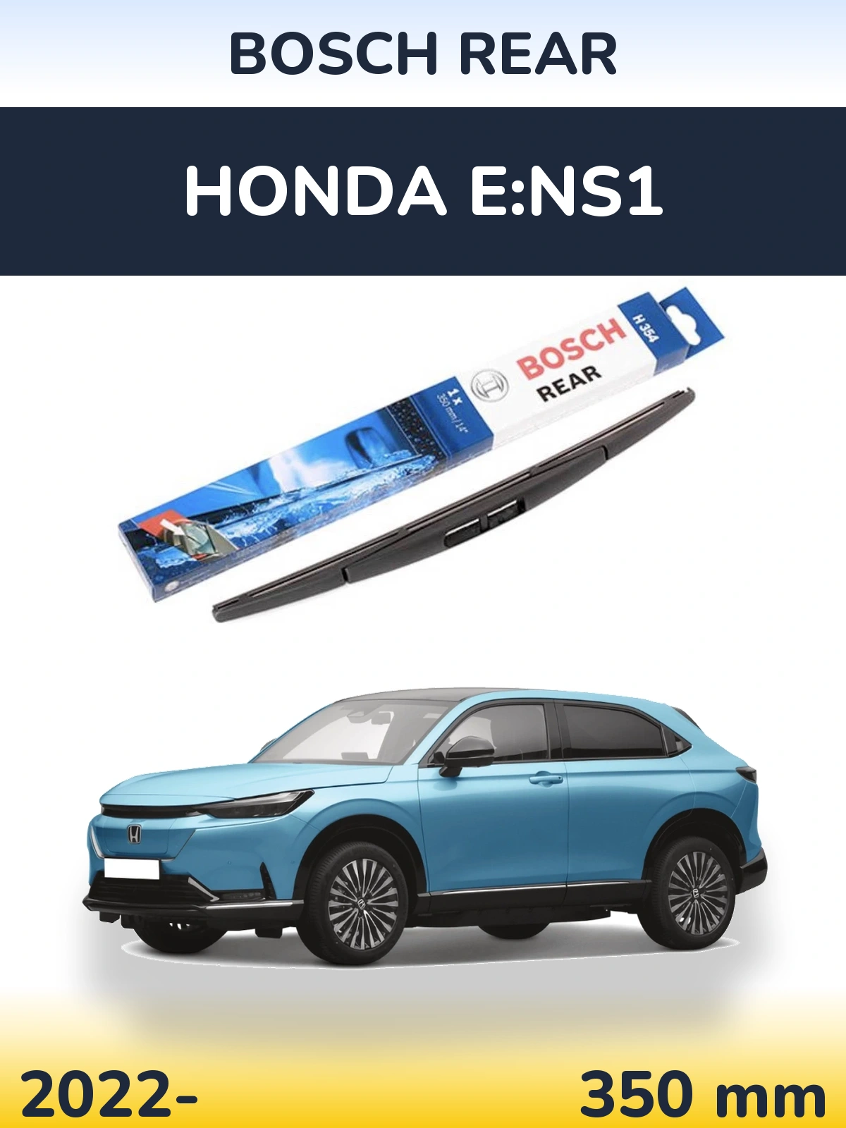 Tylna wycieraczka BOSCH Rear 350 mm do Honda e:NS1 2022-2026