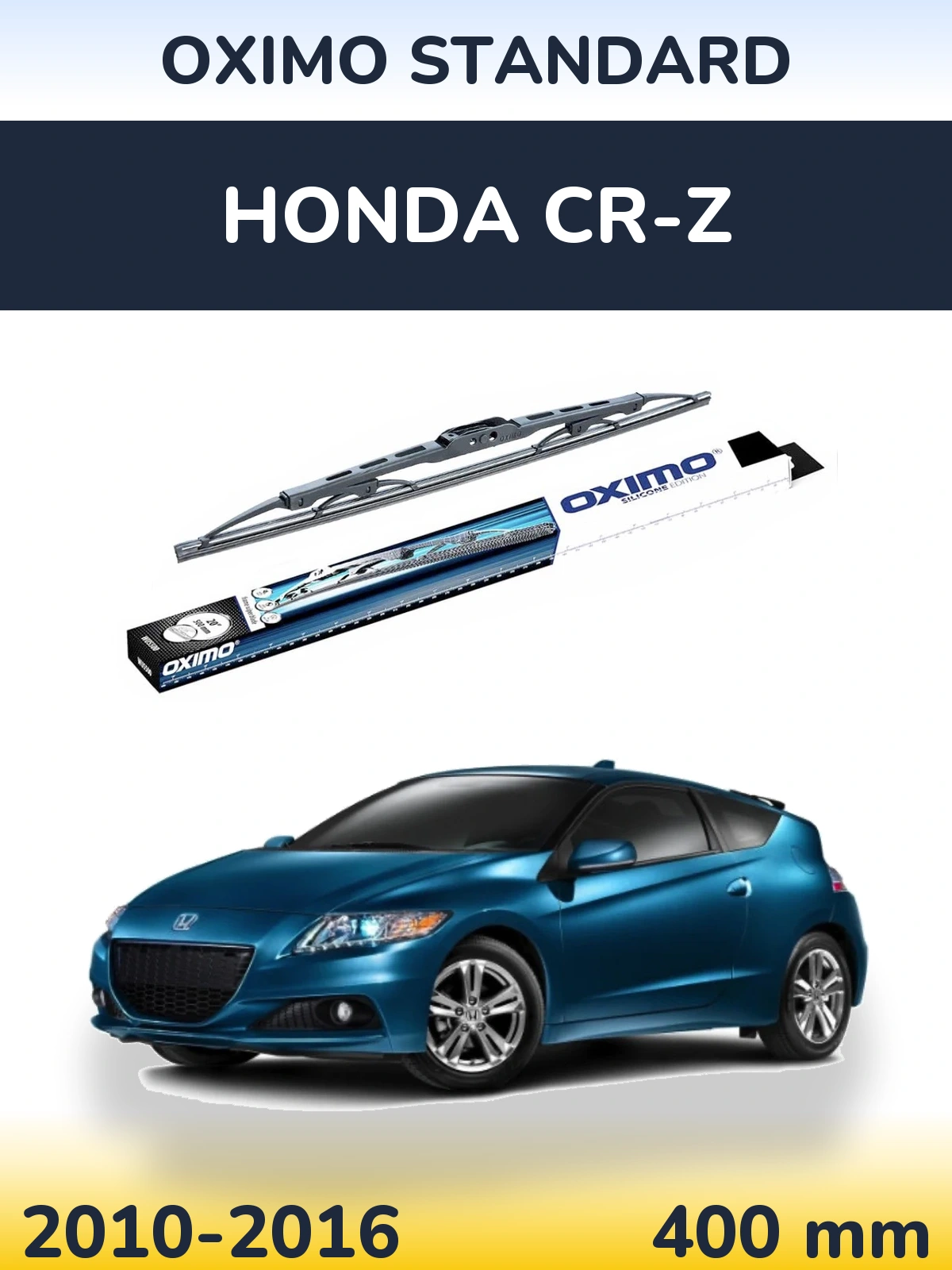 Tylna wycieraczka Oximo Standard 400 mm do Honda CR-Z 2010-2016