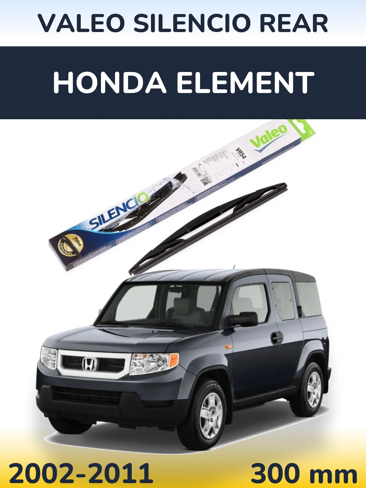 Tylna wycieraczka Valeo Silencio Rear 300 mm do Honda Element 2002-2011