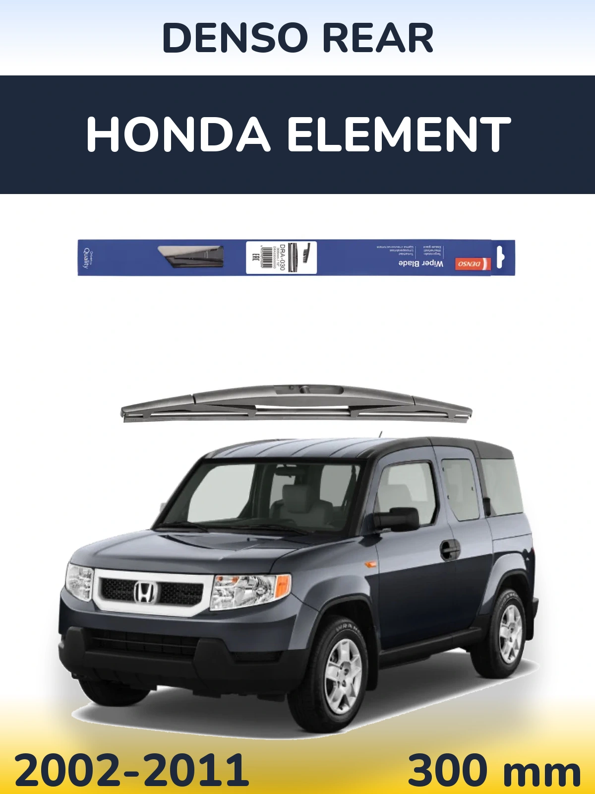 Tylna wycieraczka Denso Rear 300 mm do Honda Element 2002-2011