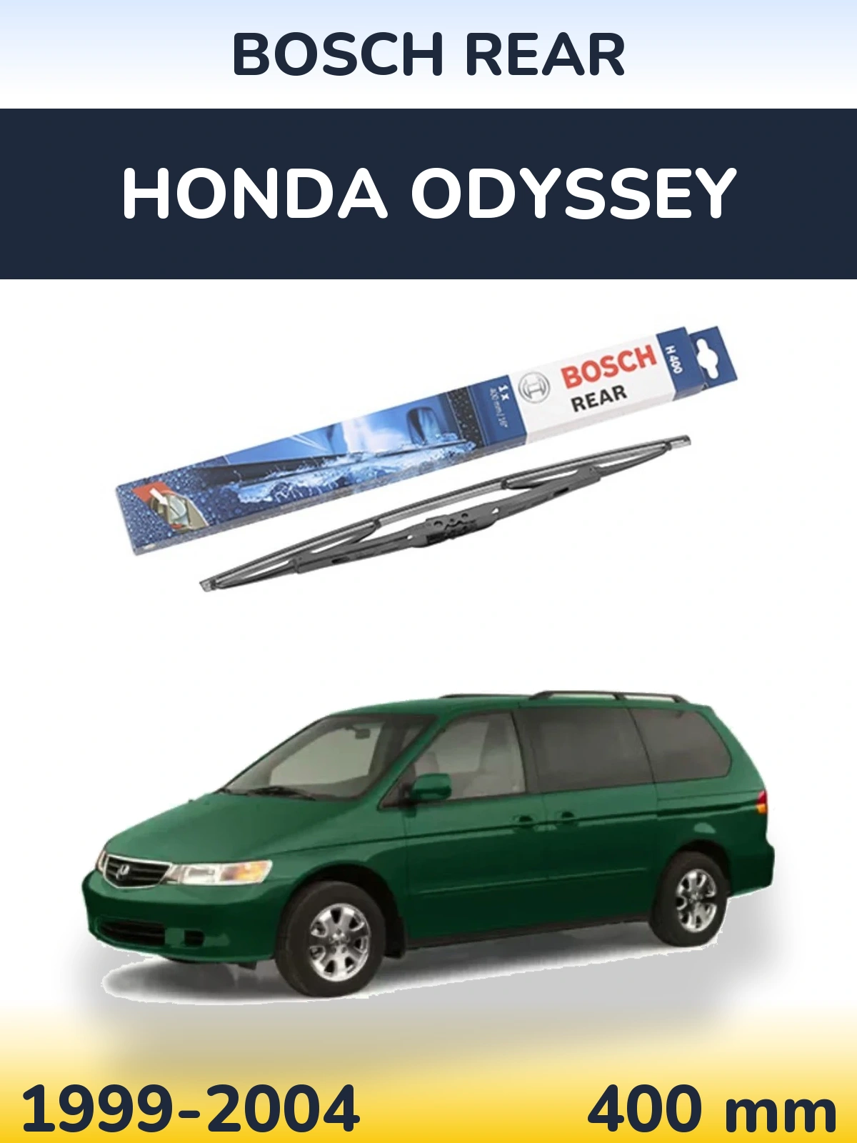 Tylna wycieraczka BOSCH Rear 400 mm do Honda Odyssey 2 1999-2004