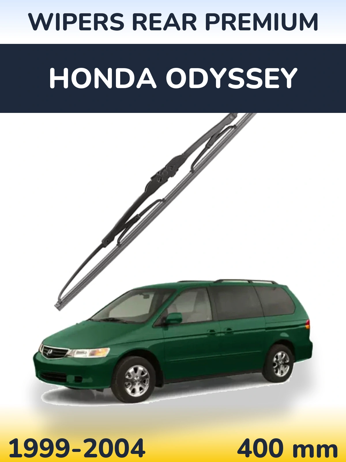Задний дворник WIPERS REAR PREMIUM 400 мм для Honda Odyssey 1999-2004