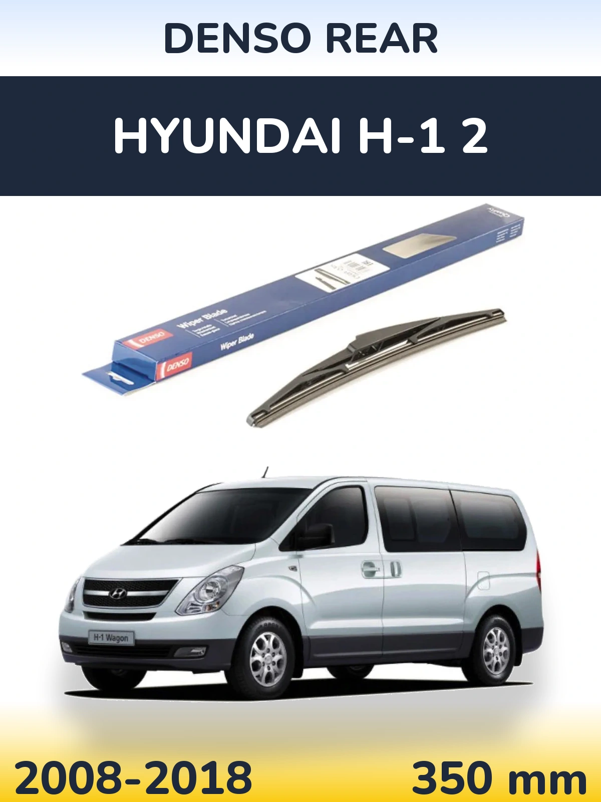 Tylna wycieraczka Denso Rear 350 mm do Hyundai H-1 2 2008-2018