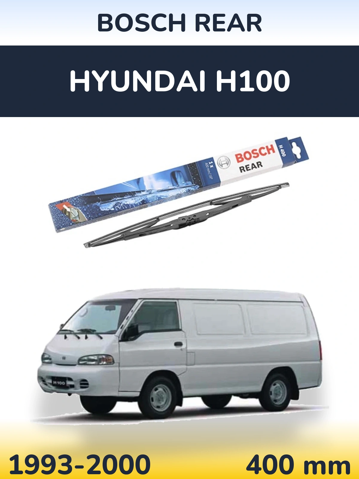 Tylna wycieraczka BOSCH Rear 400 mm do Hyundai H100 1993-2000