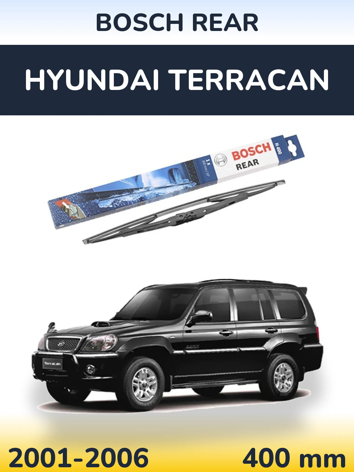 Tylna wycieraczka BOSCH Rear 400 mm do Hyundai Terracan 2001-2006
