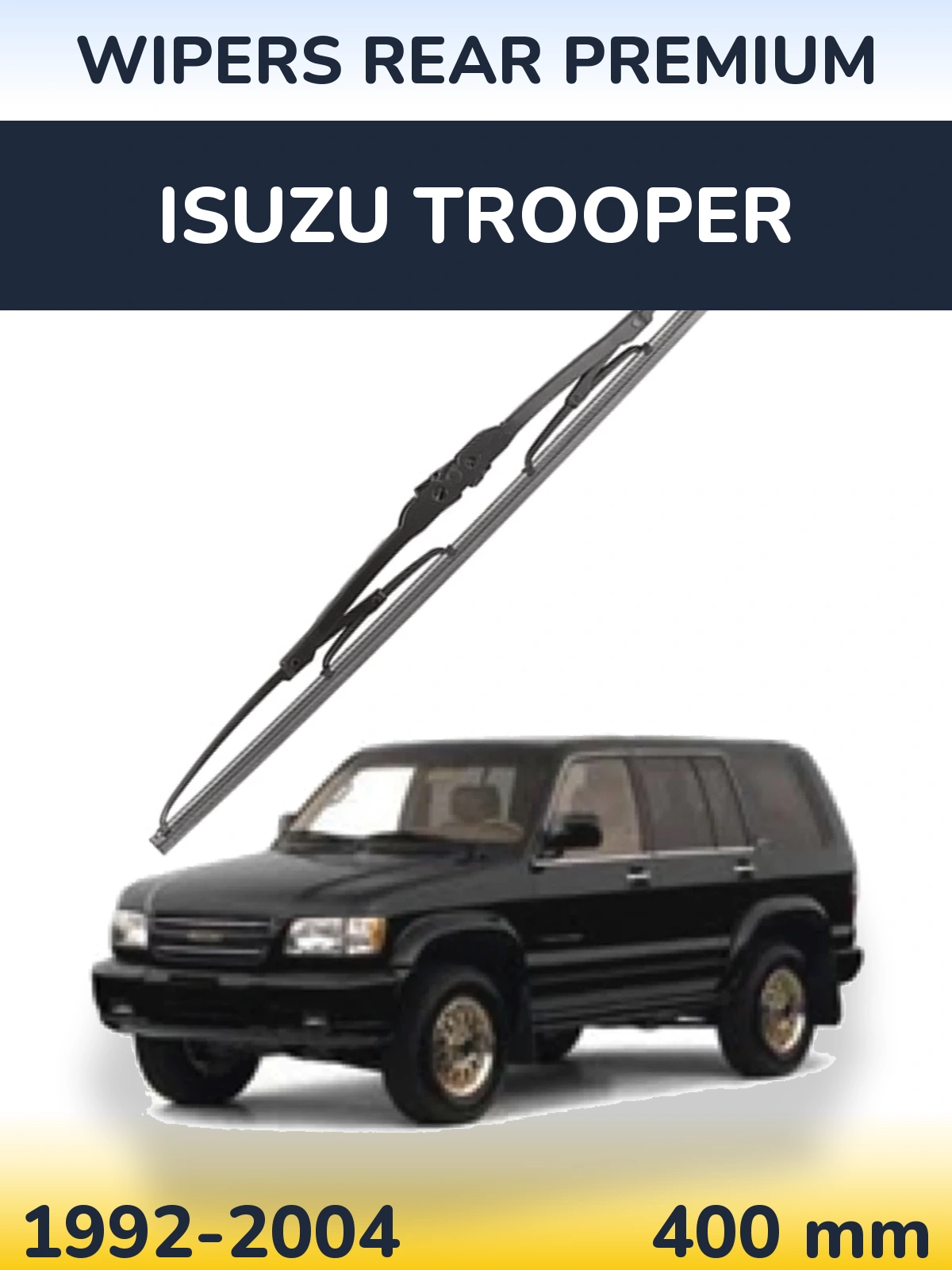 Tylna wycieraczka WIPERS REAR PREMIUM 400 mm do Isuzu Trooper 1992-2004
