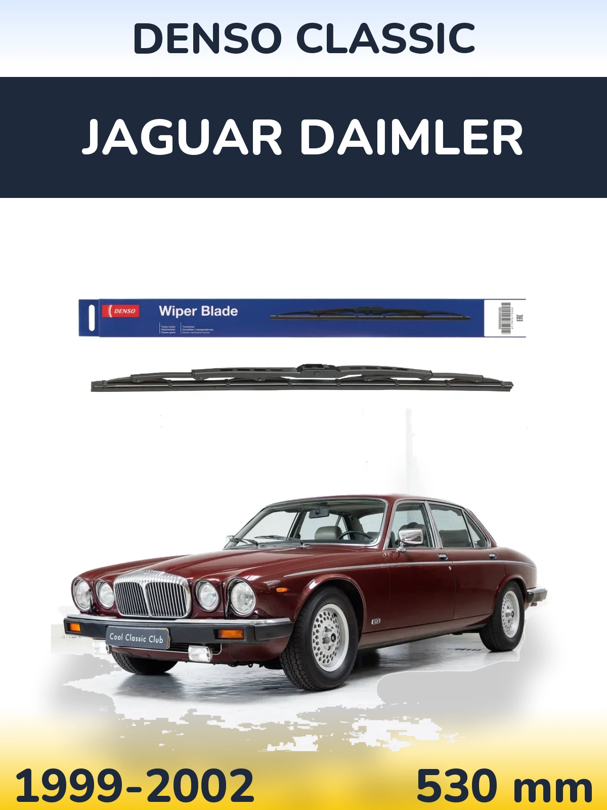 Przednia wycieraczka Denso Classic 530 mm do Jaguar Daimler 1999-2002