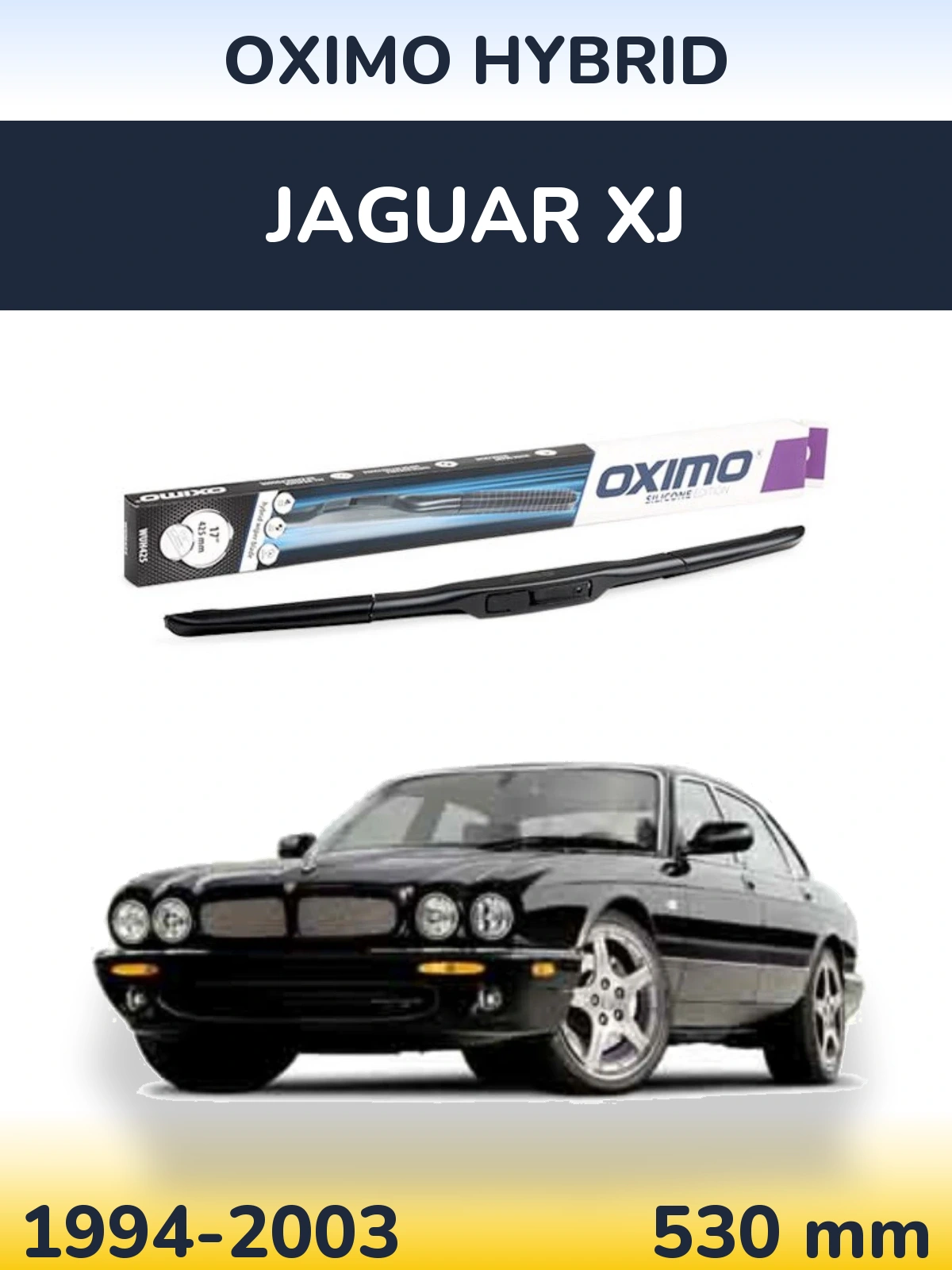 Przednia wycieraczka Oximo Hybrid 530 mm do Jaguar XJ 1994-2003