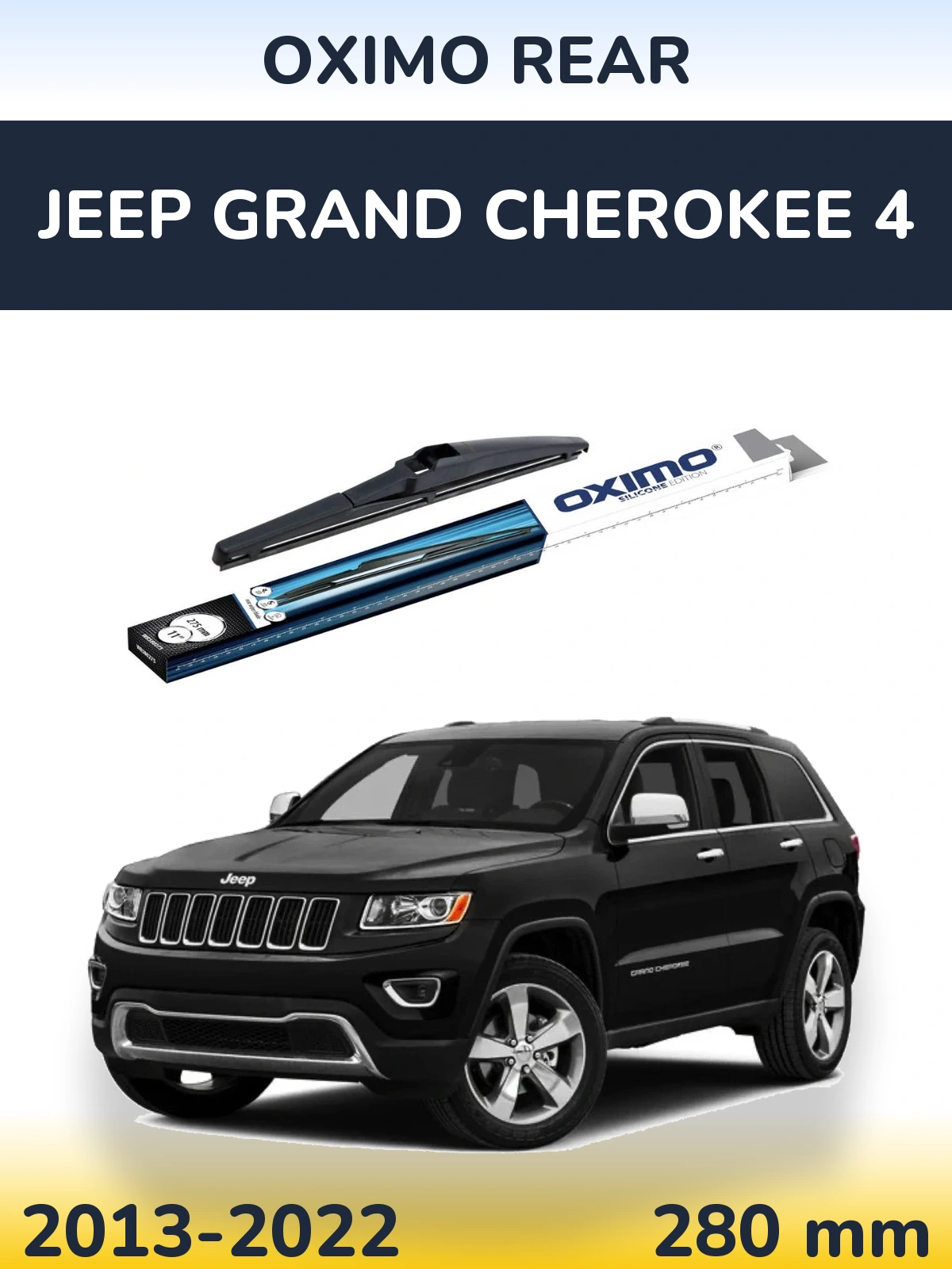 Tylna wycieraczka Oximo Rear 280 mm do Jeep Grand Cherokee 4 2013-2022