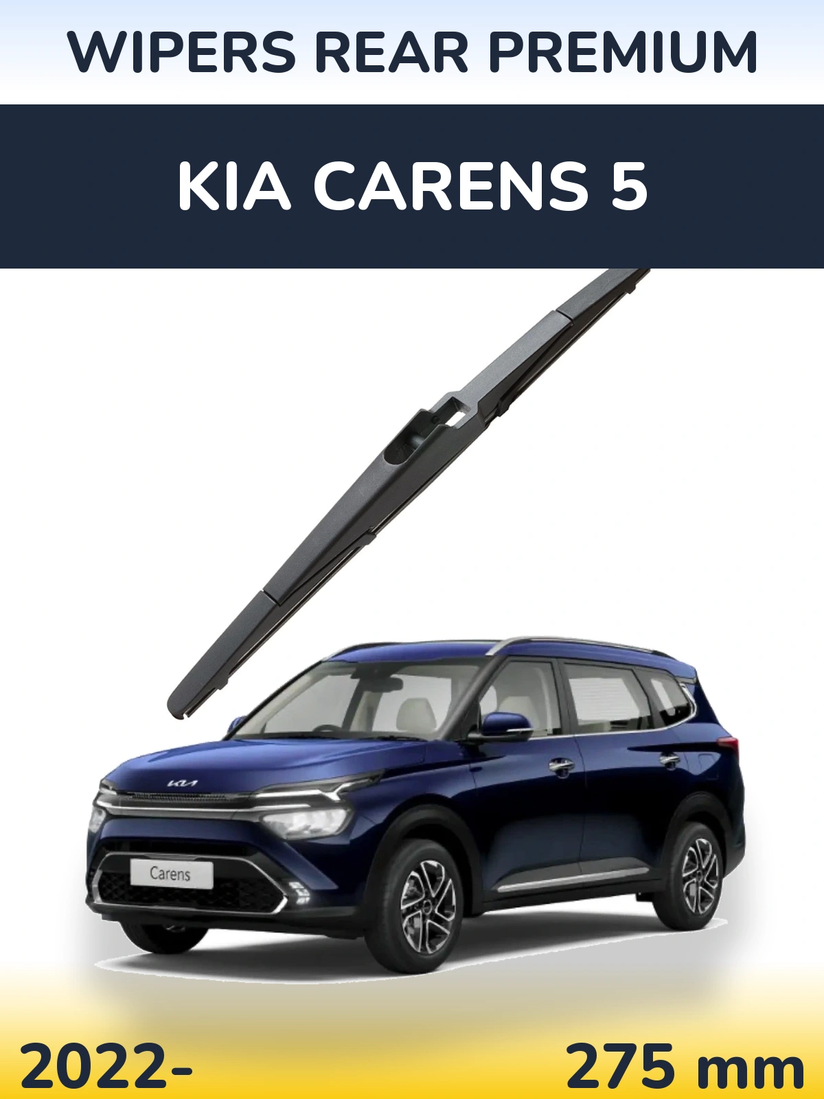 Tylna wycieraczka WIPERS REAR PREMIUM 275 mm do KIA Carens 5 2022-2026
