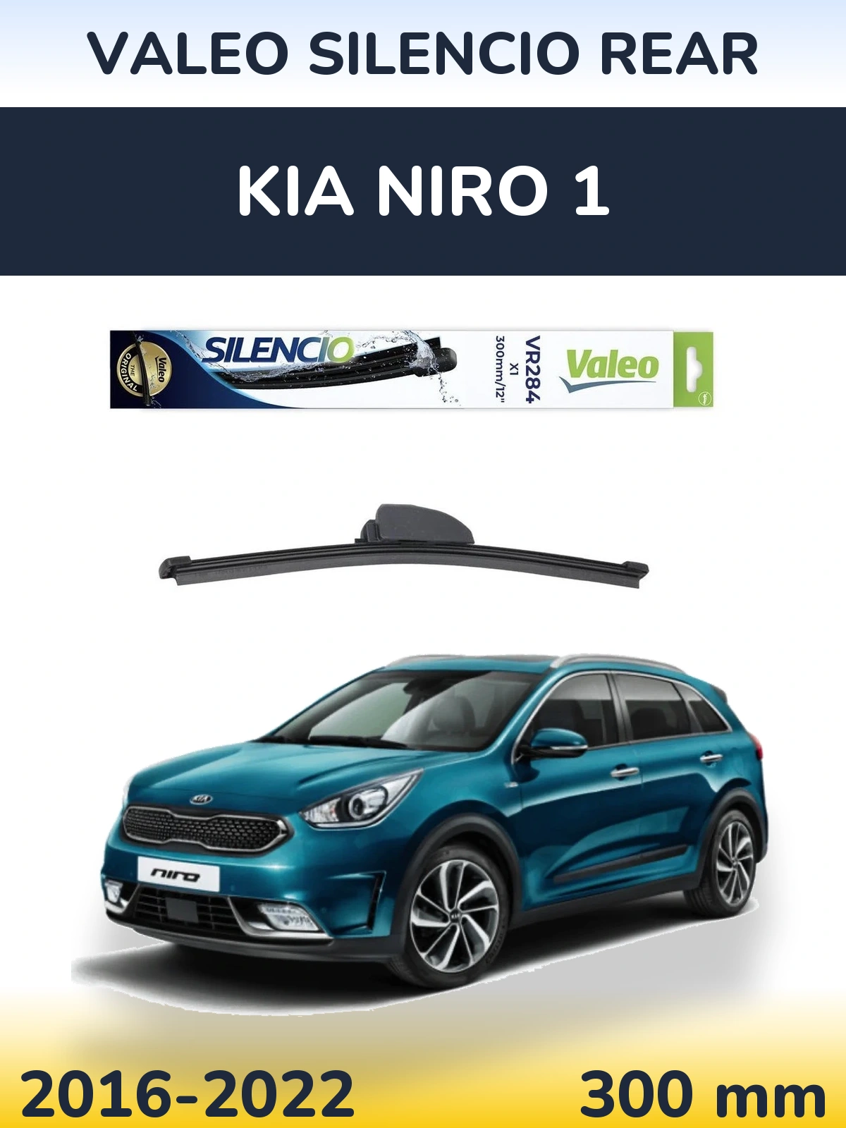 Tylna wycieraczka Valeo Silencio Rear 300 mm do KIA Niro 1 2016-2022