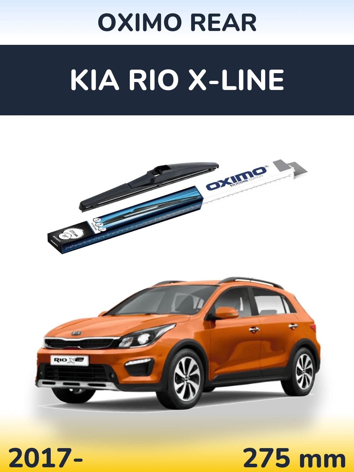 Tylna wycieraczka Oximo Rear 280 mm do KIA Rio X-Line 2017-2026