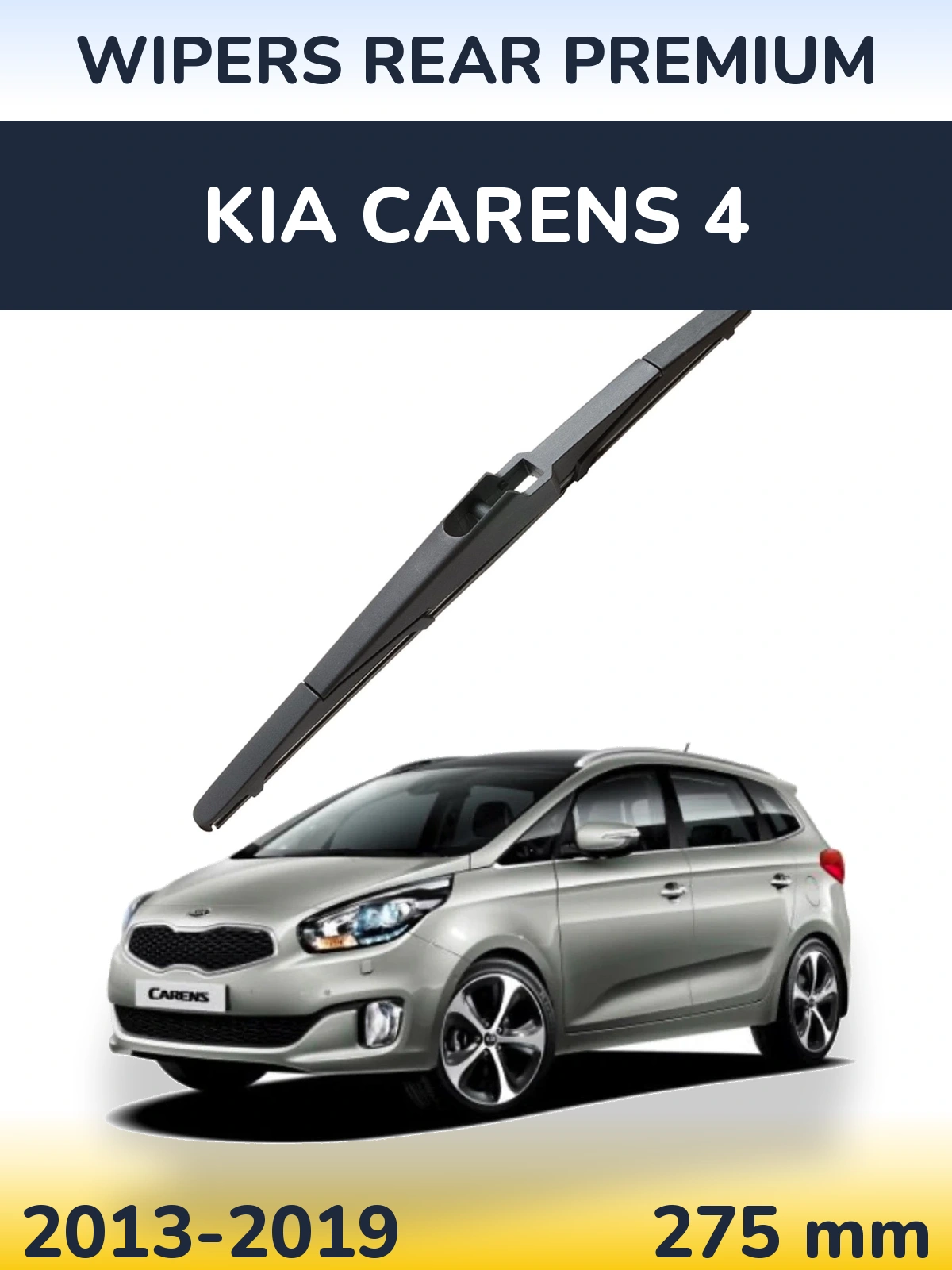 Tylna wycieraczka WIPERS REAR PREMIUM 275 mm do KIA Carens 4 2013-2019