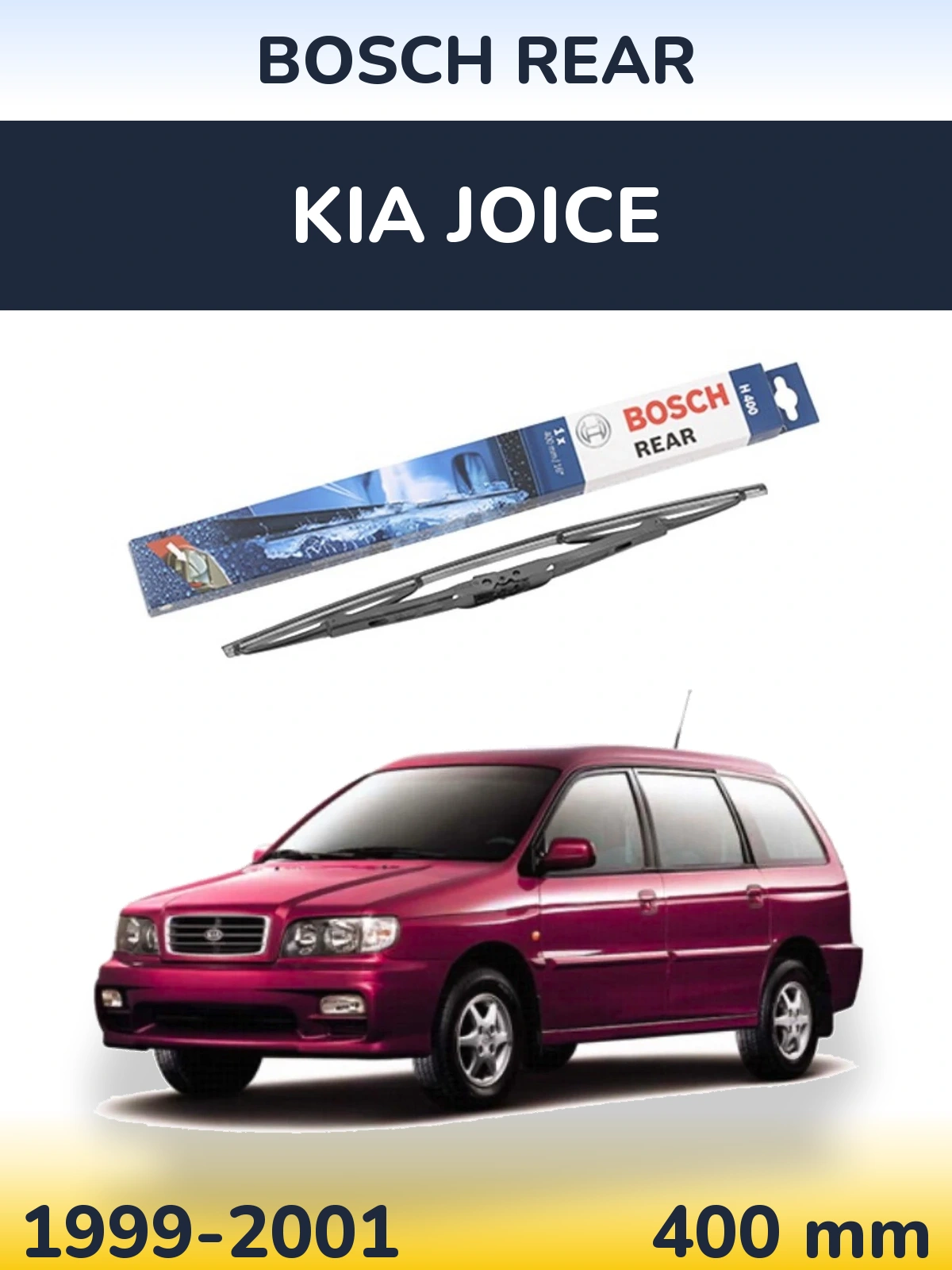 Tylna wycieraczka BOSCH Rear 400 mm do KIA Joice 1999-2001