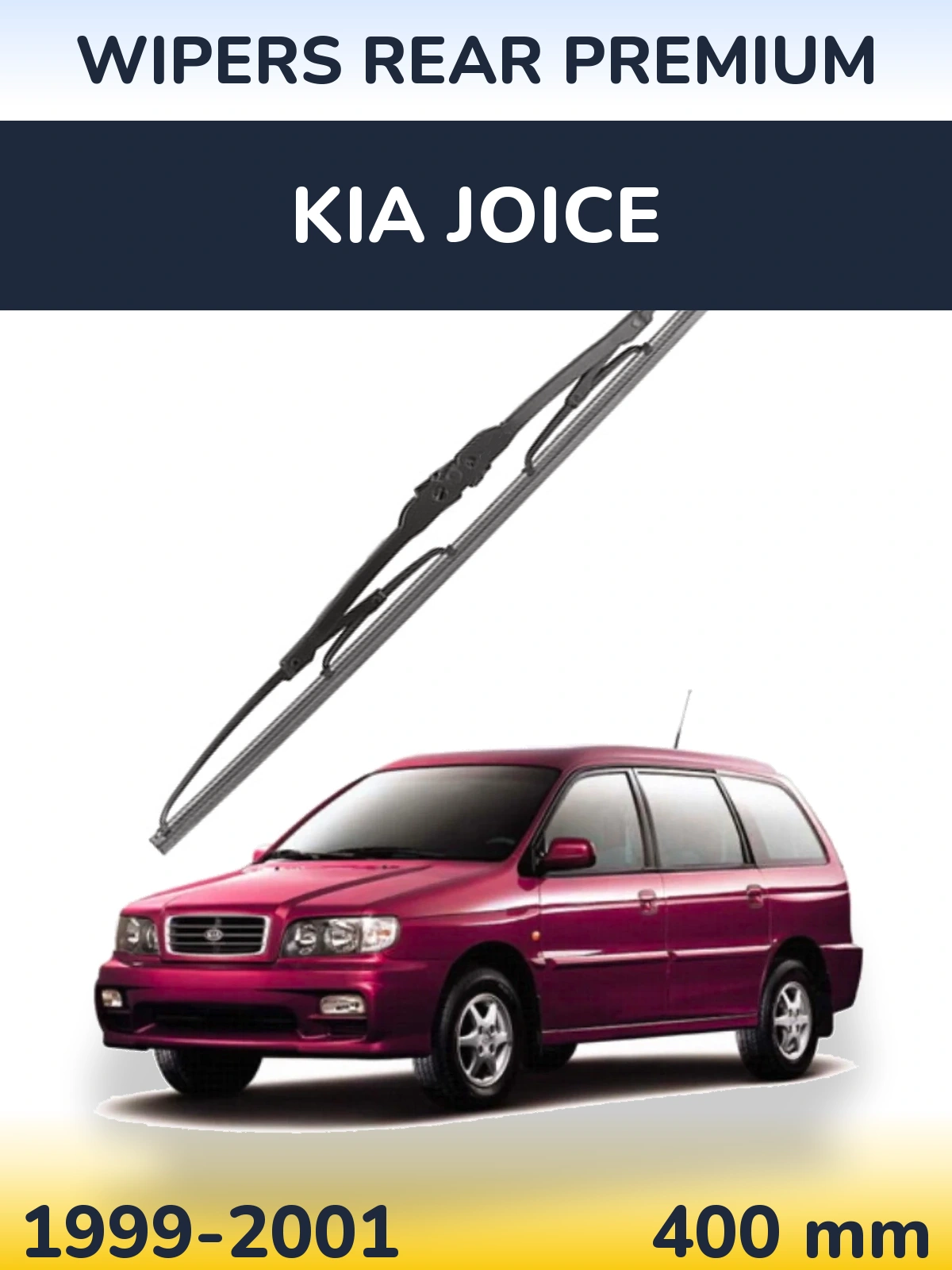 Tylna wycieraczka WIPERS REAR PREMIUM 400 mm do KIA Joice 1999-2001