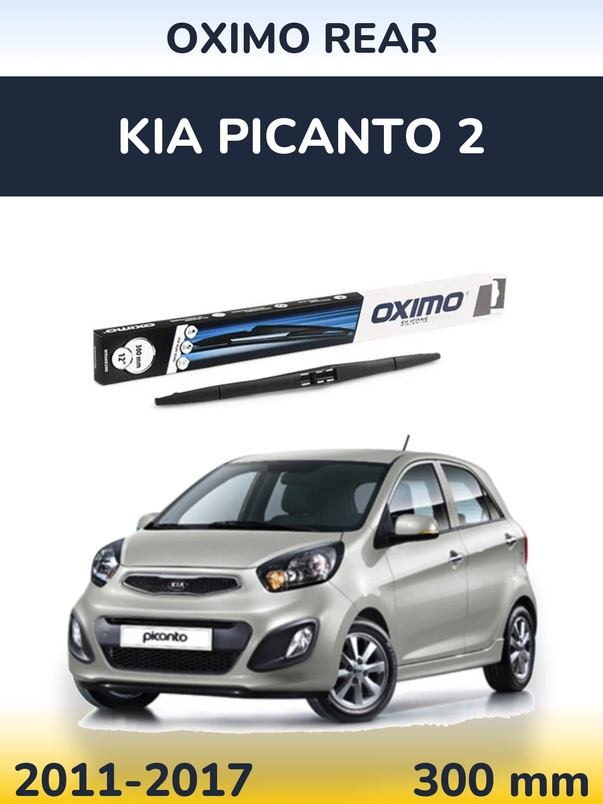 Tylna wycieraczka Oximo Rear 300 mm do KIA Picanto 2 2011-2017