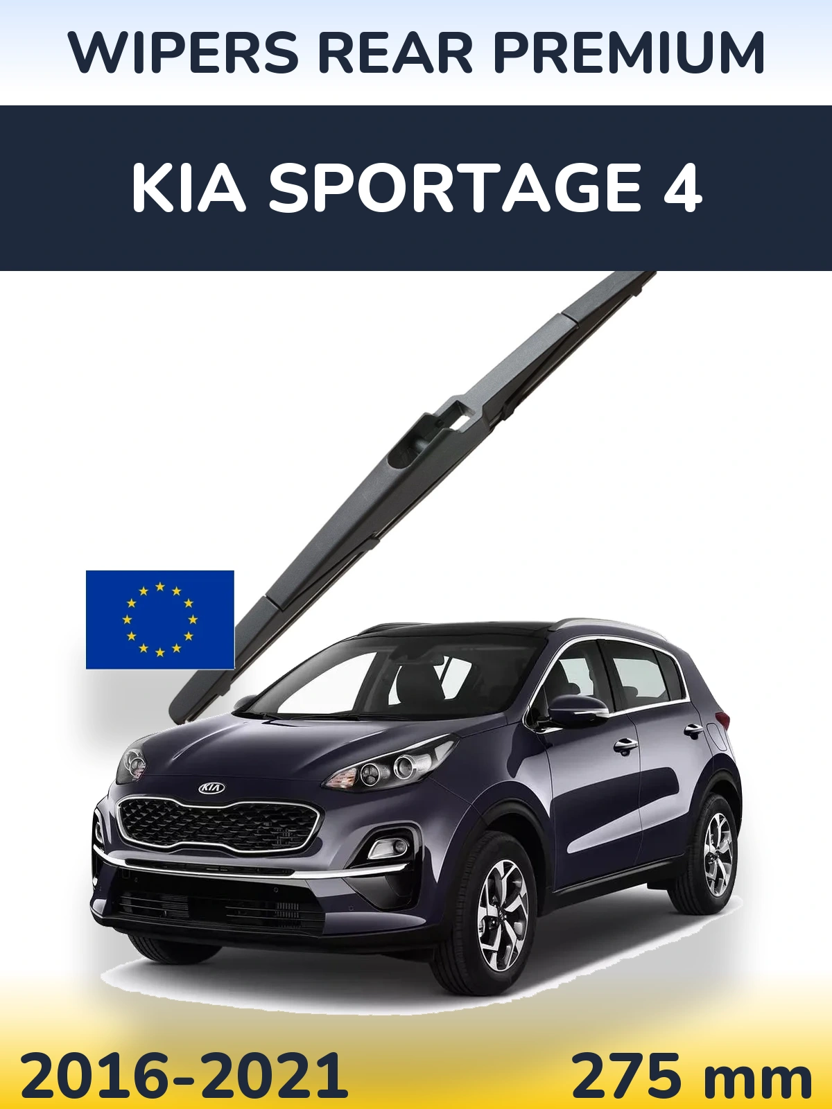 Tylna wycieraczka WIPERS REAR PREMIUM 275 mm do KIA Sportage 4 2016-2021