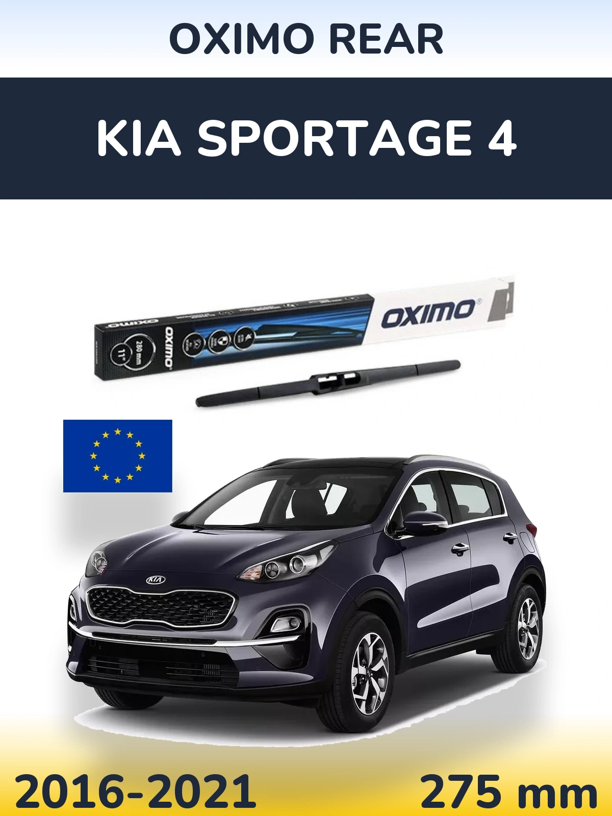 Tylna wycieraczka Oximo Rear 280 mm do KIA Sportage 4 2016-2021